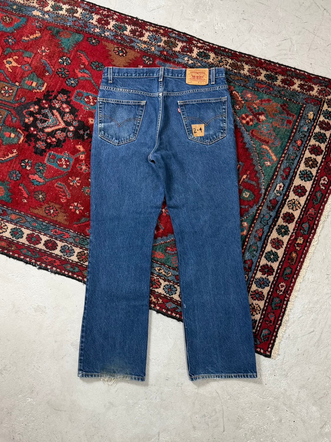 90’s 빈티지 리바이스 517 부츠컷 리바이스 청바지 상품이미지3