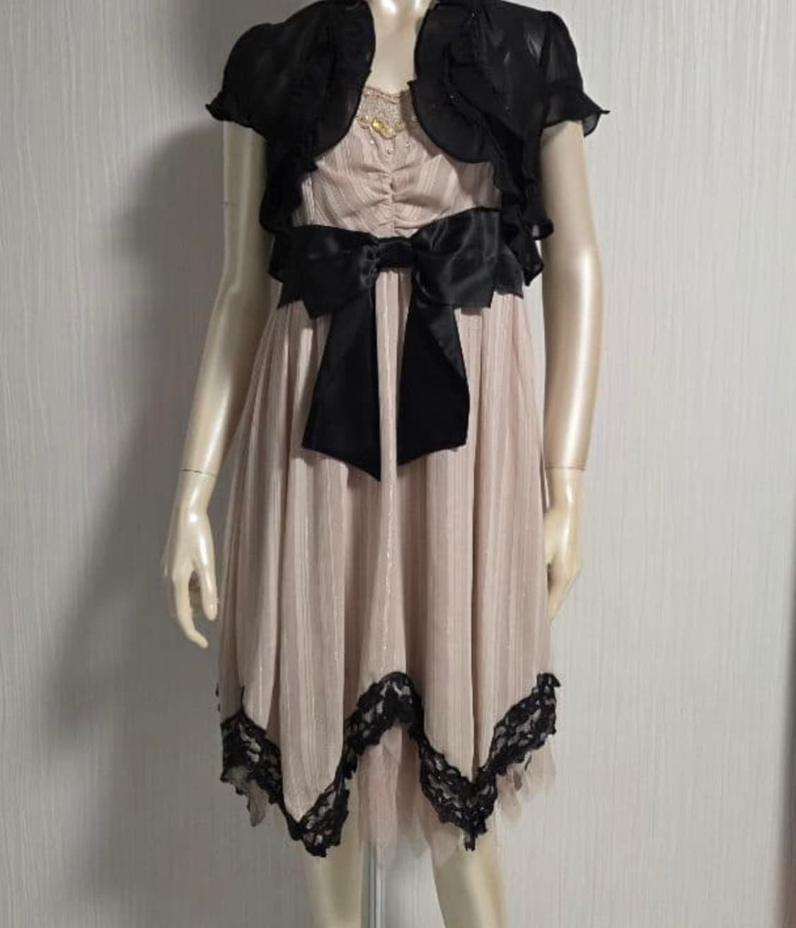 히메 갸루 모리걸 리본 빈티지 원피스 상품이미지2