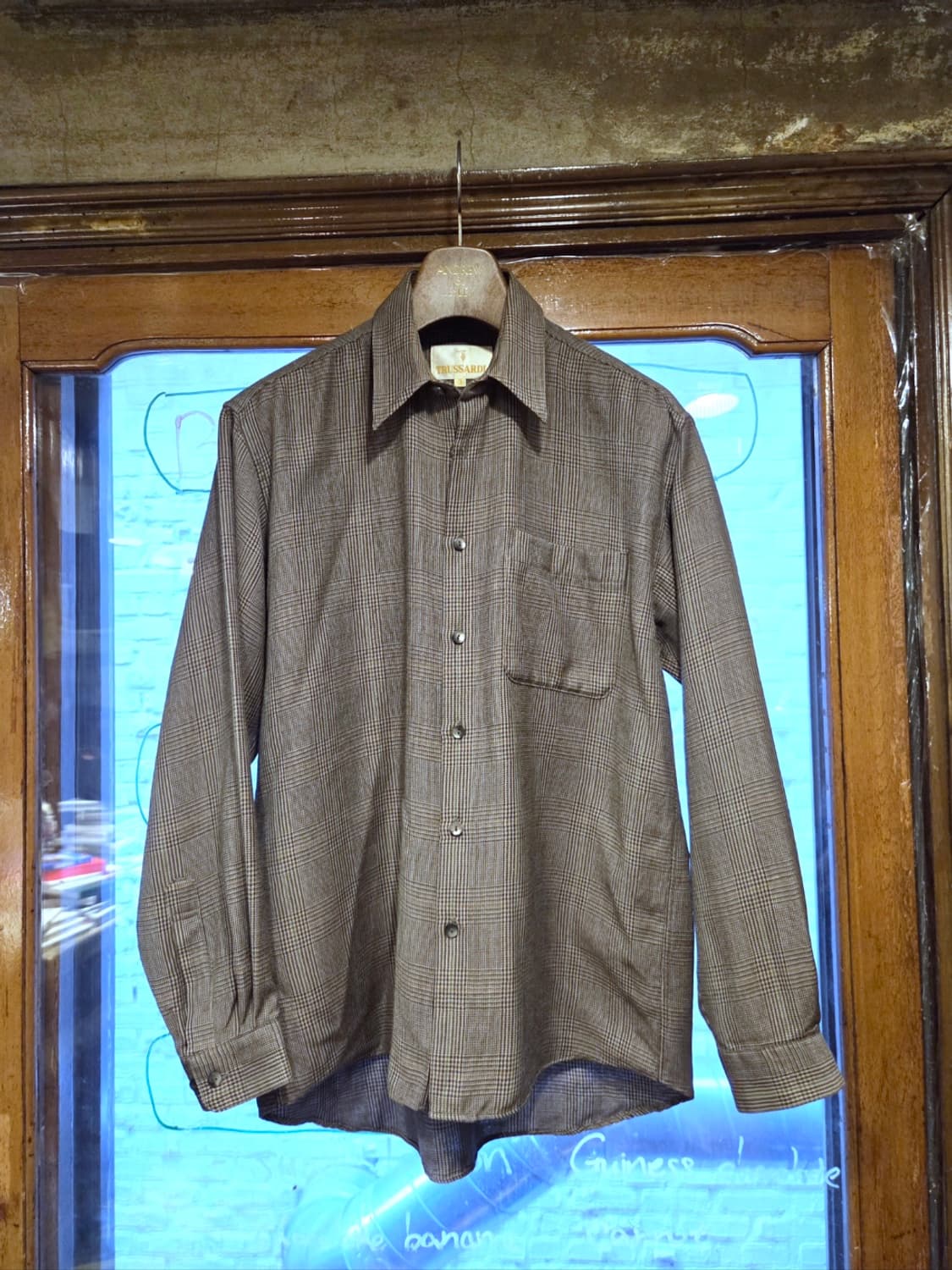 트루사르디 플란넬 셔츠 상품이미지1