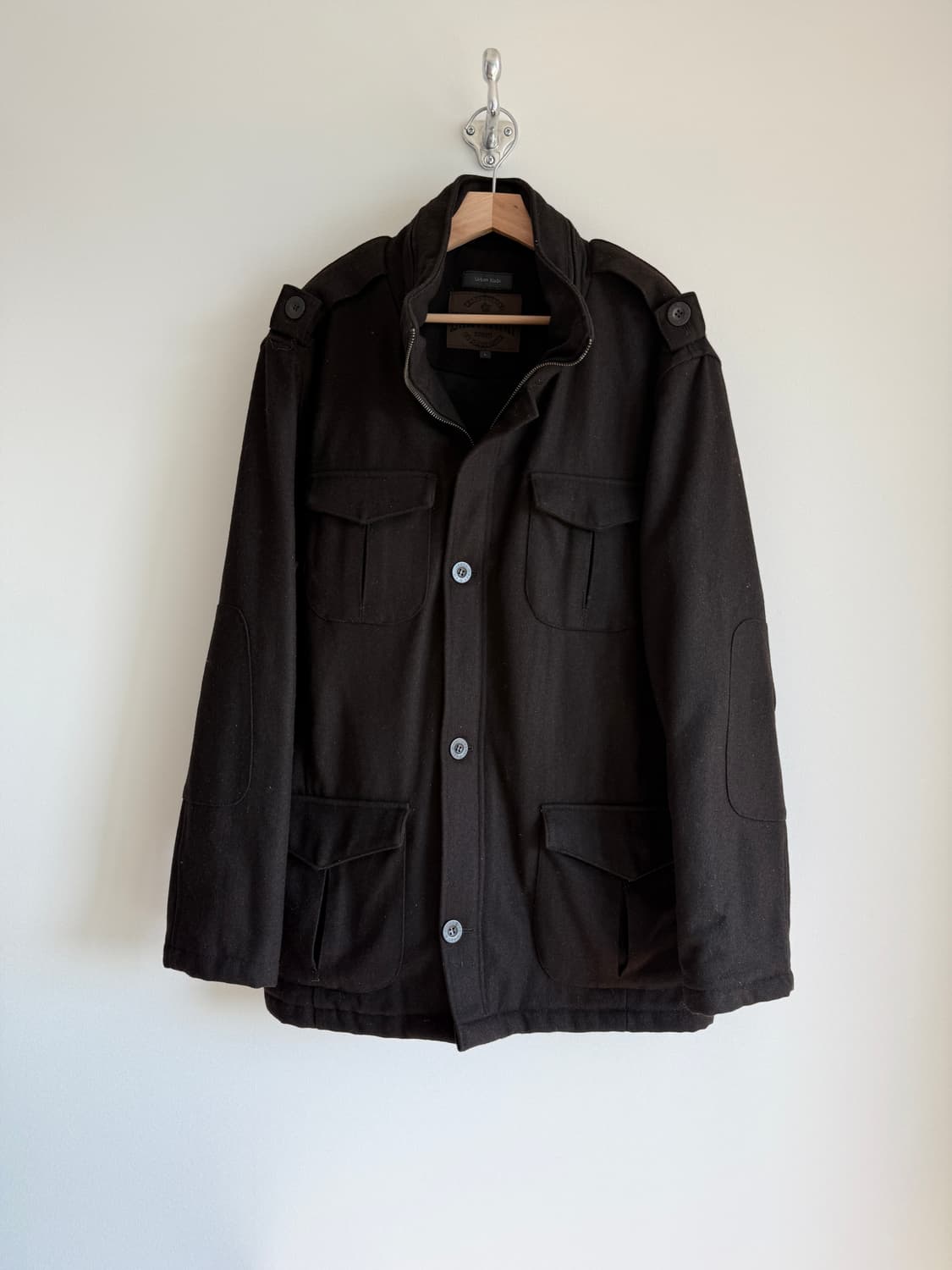 EARTHWAY 울 모직 야상 자켓(2way zip) 상품이미지1