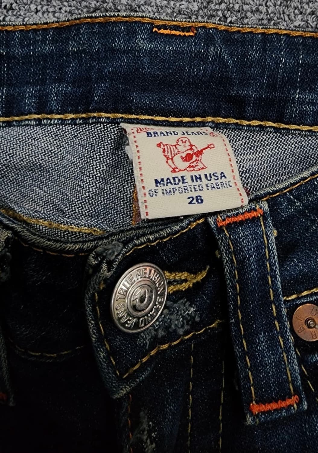 true religion 조이 로우라이즈 부츠컷 데님 26 상품이미지6