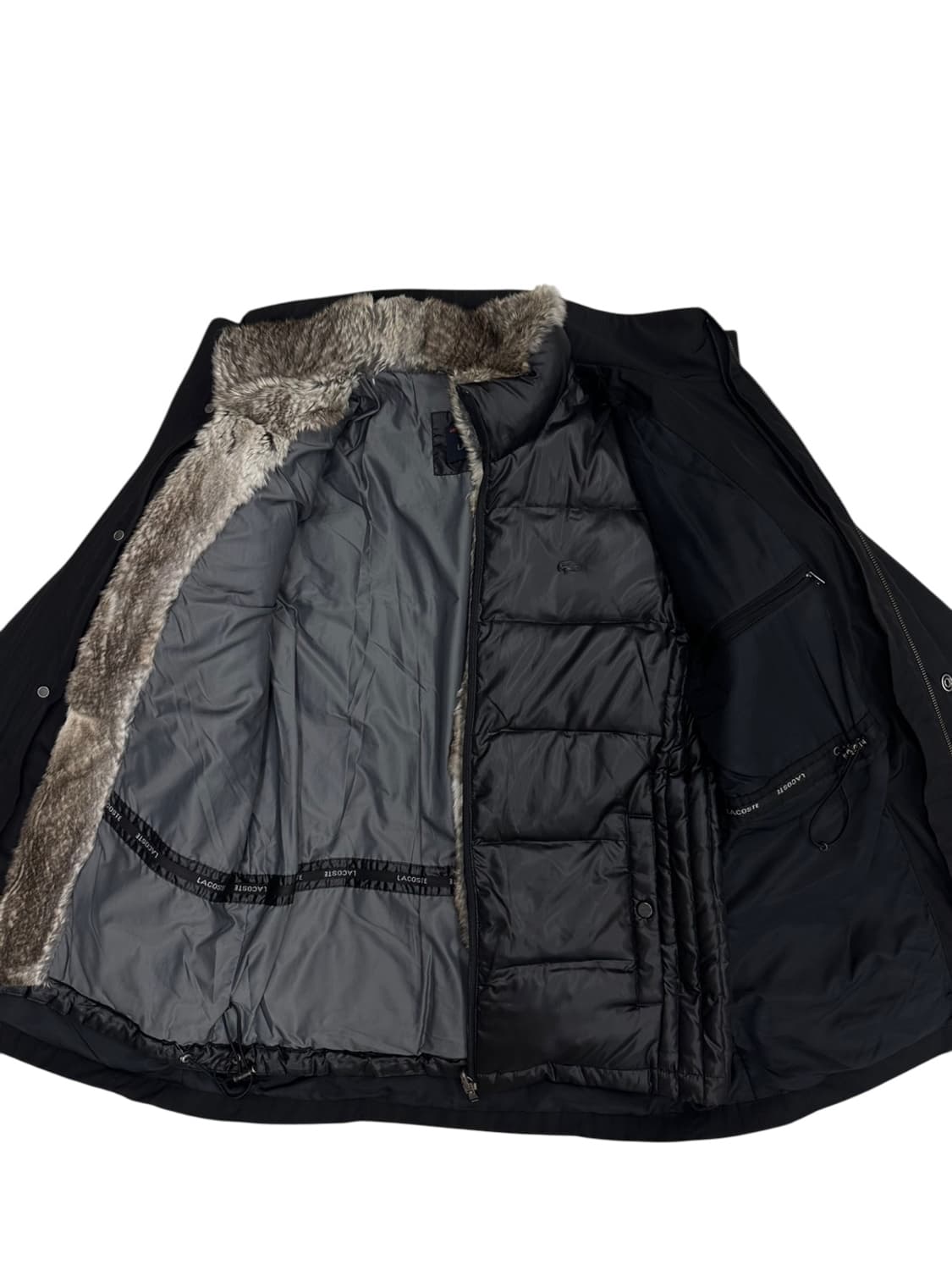 라코스테 야상점퍼 블랙 (48,M) 상품이미지8