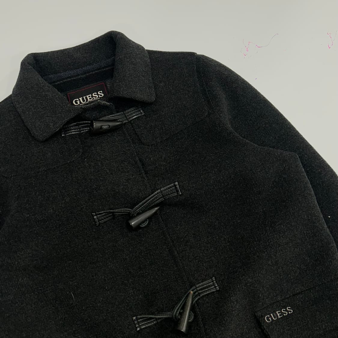 Guess 게스 차콜 떡볶이 코트 상품이미지5