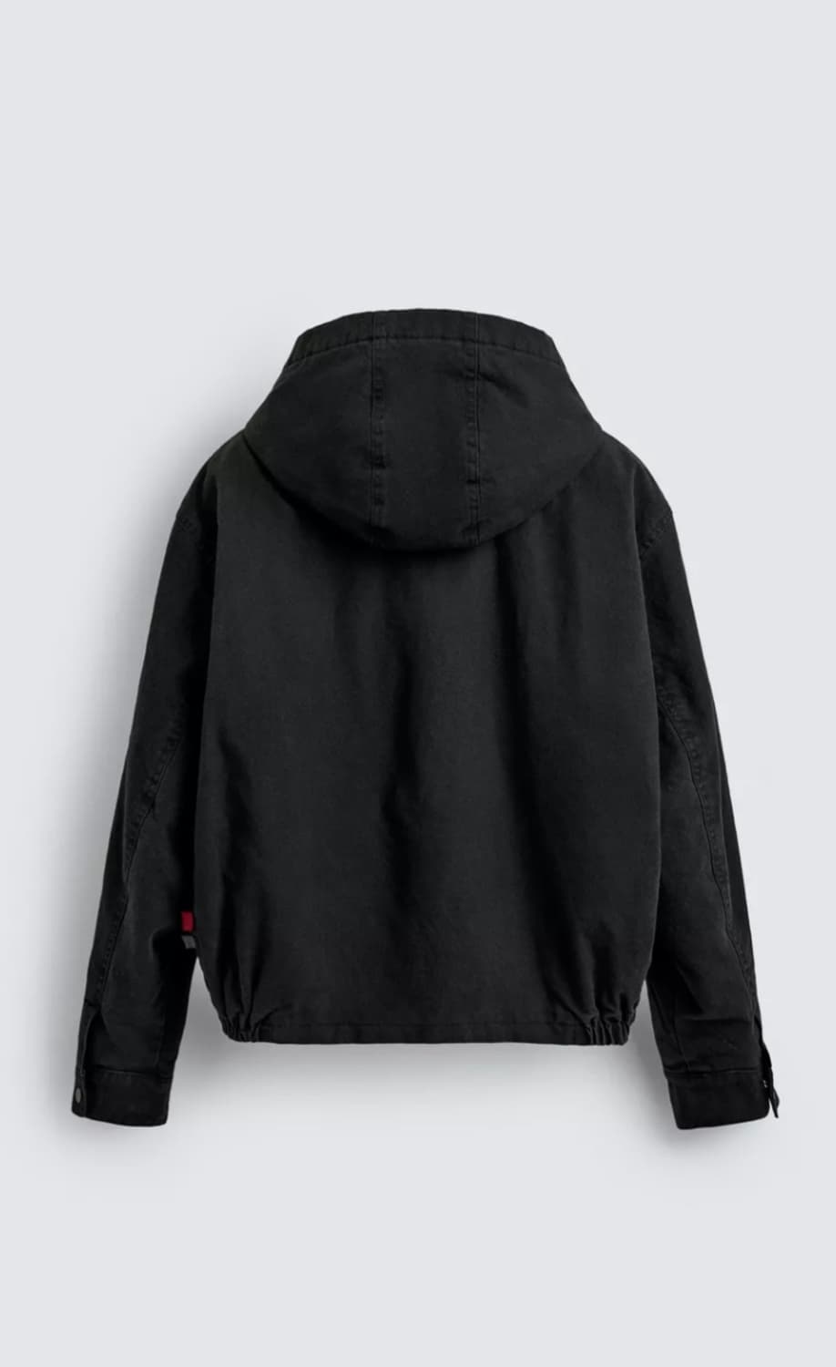 자라 토글 버튼 후드 점퍼 블랙 상품이미지2