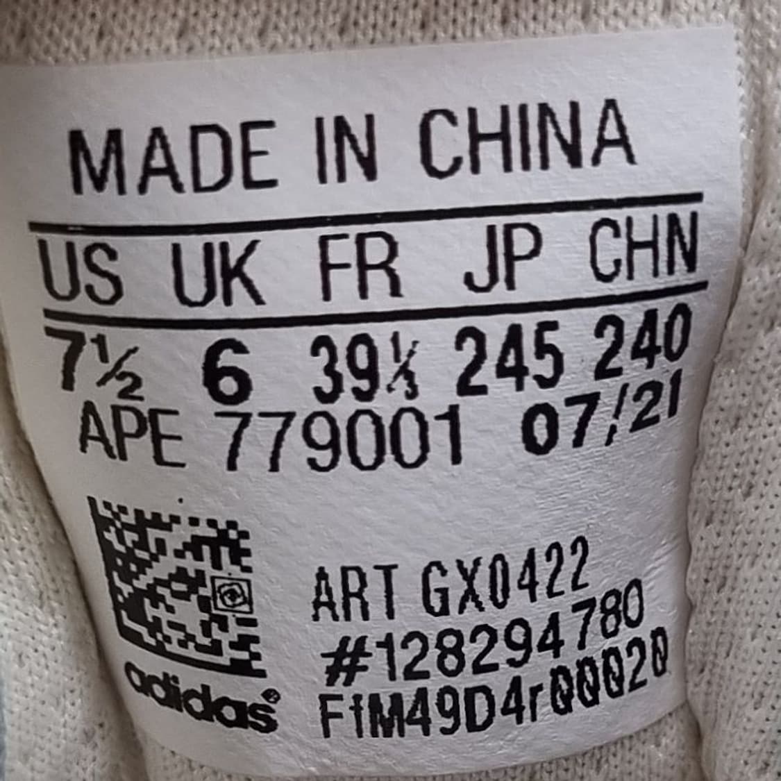 아디다스 젠틱 민트 운동화245. 상품이미지6