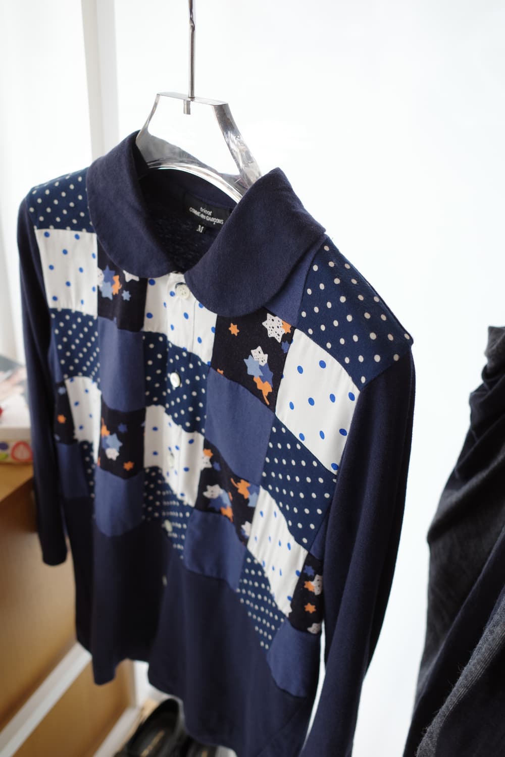 Autumn leaves dot round button top 상품이미지2