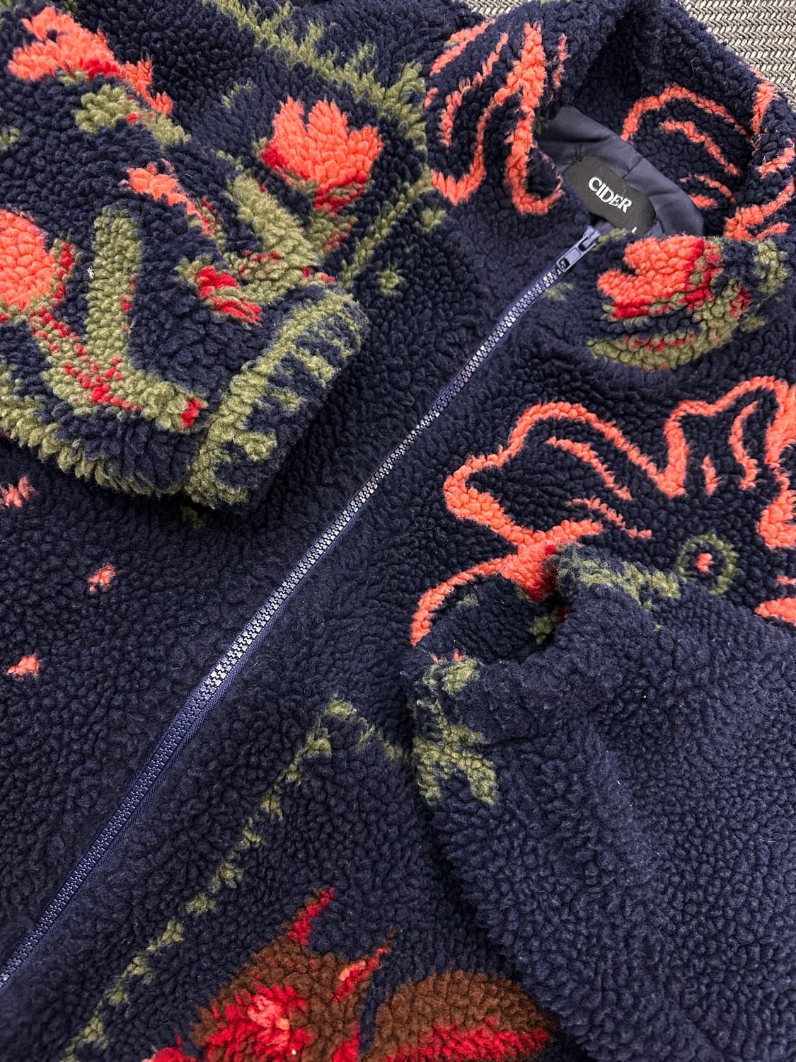 CIDER 샵 사이다 플리스 점퍼 상품이미지5