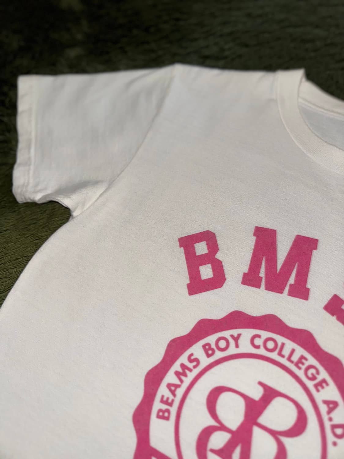 BEAMS BOY 빔즈보이 오리지널 로고 프린트 티셔츠 상품이미지4