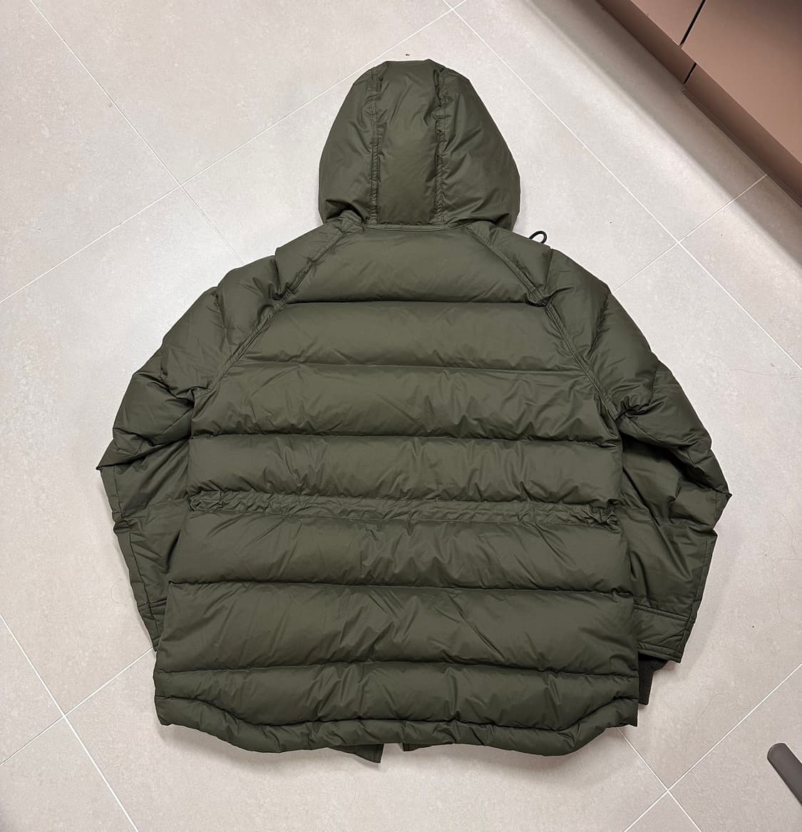 이스트로그 유틸리티 구스다운 패딩 올리브 XL 상품이미지8