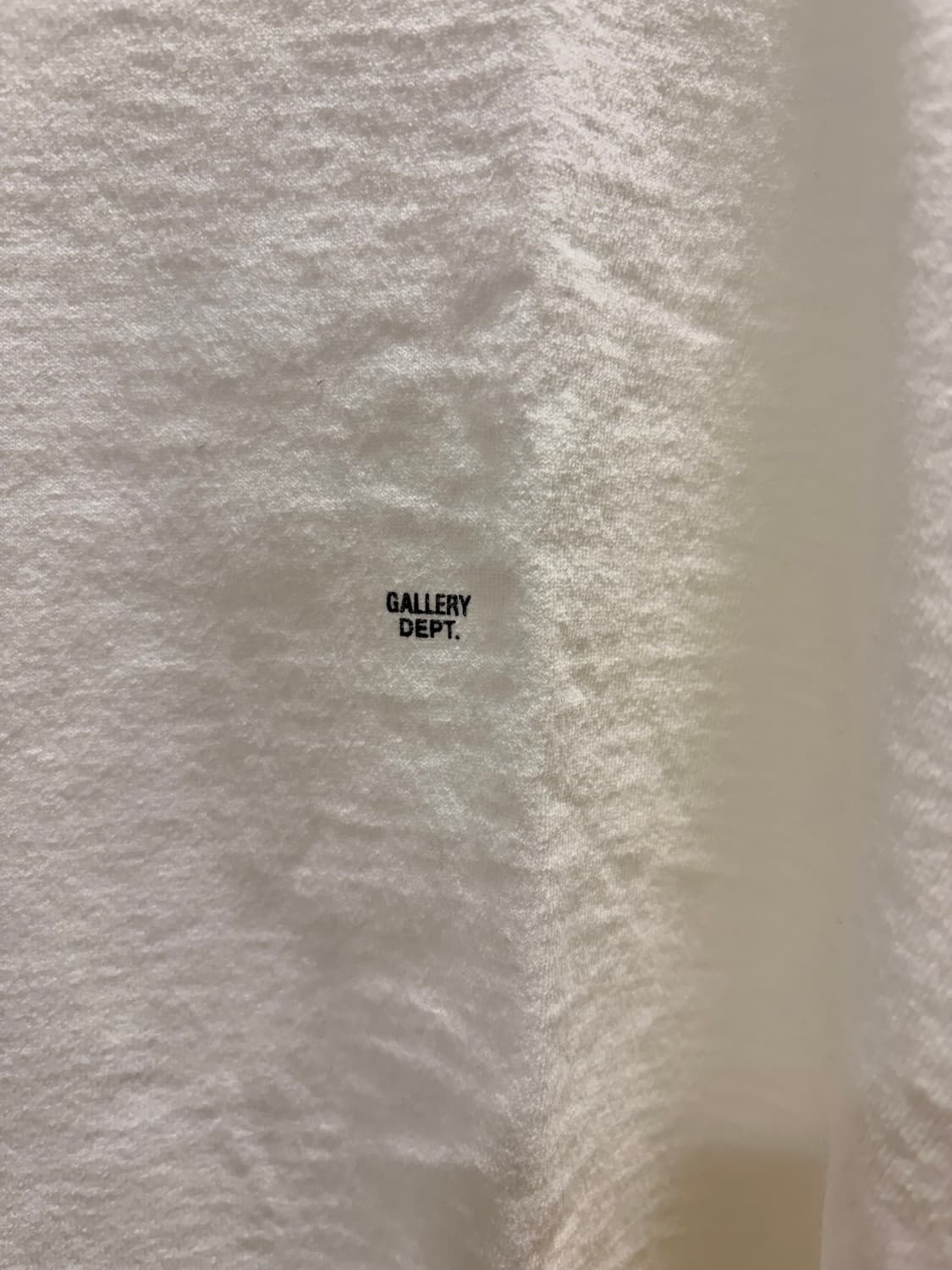 갤러리 디파트먼트 마이크로 로고 반팔티셔츠 XXL 상품이미지3