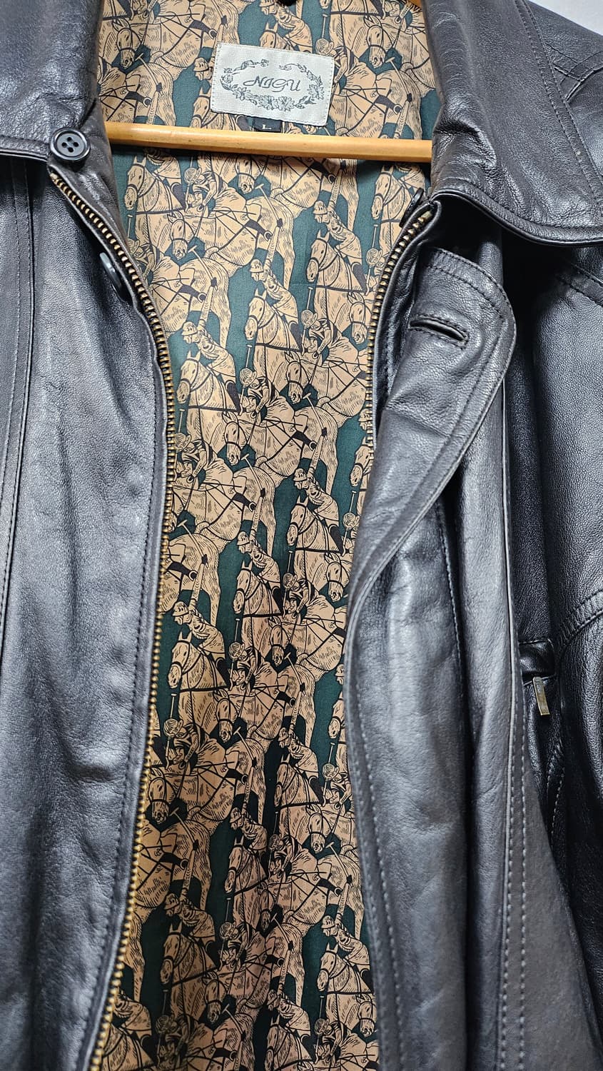 가죽 봄버 자켓  상품이미지8