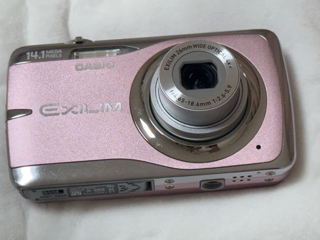 카시오 엑슬림 z550 핑크 상품이미지2