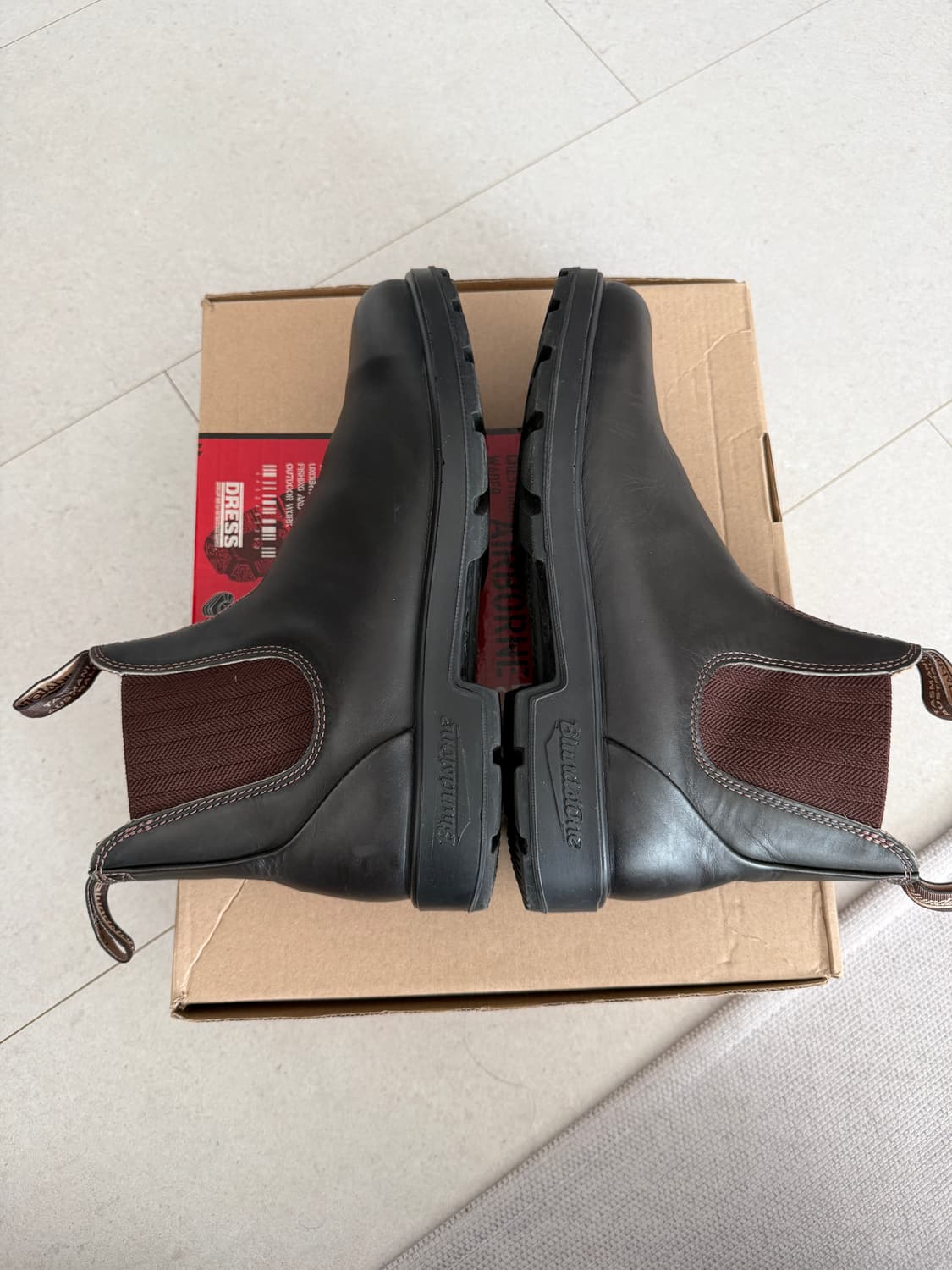 [AU9] 블런드스톤 600 브라운 첼시부츠 상품이미지4