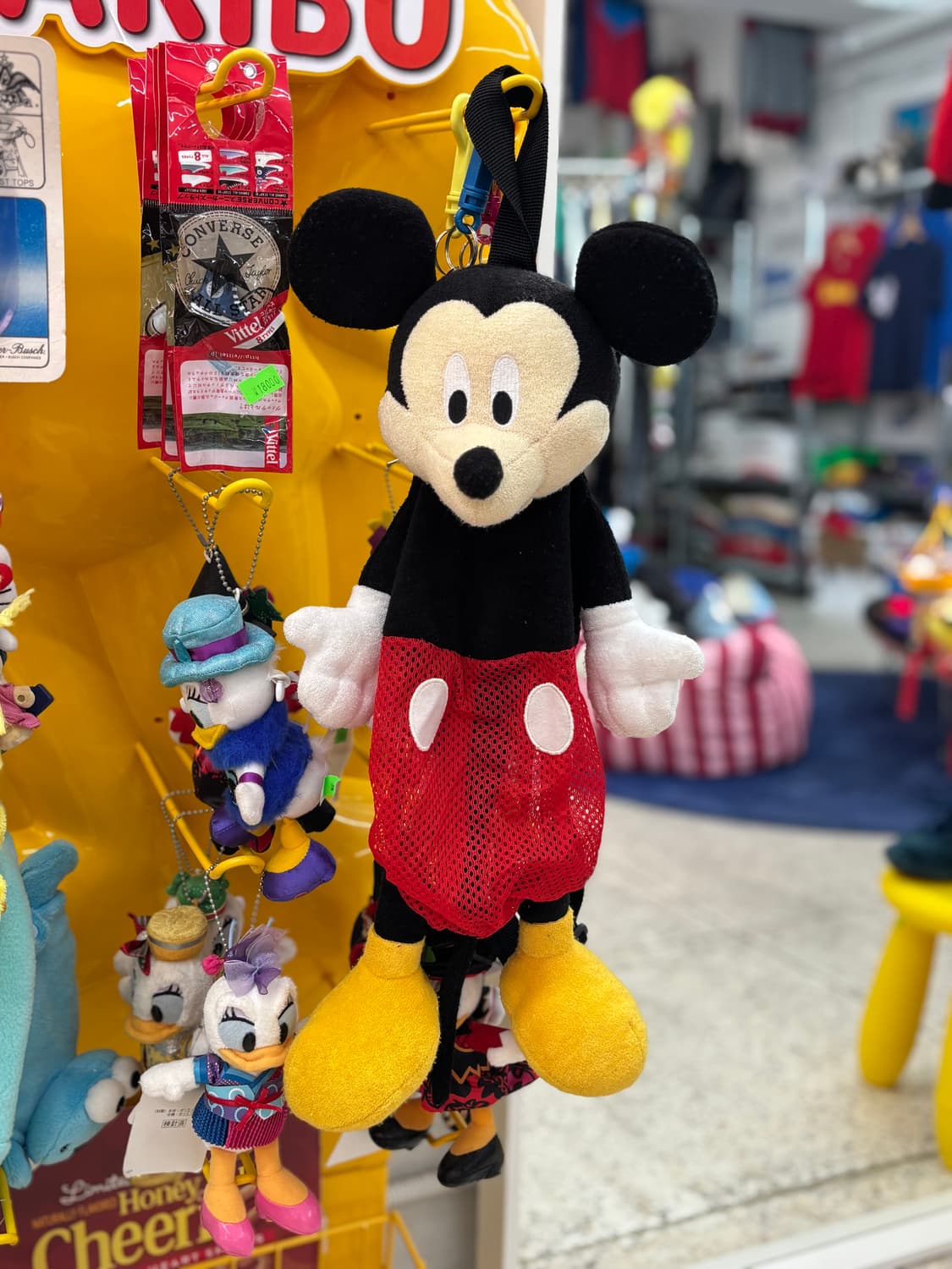 Vintage Mickey Mouse Mesh Backpack 상품이미지2