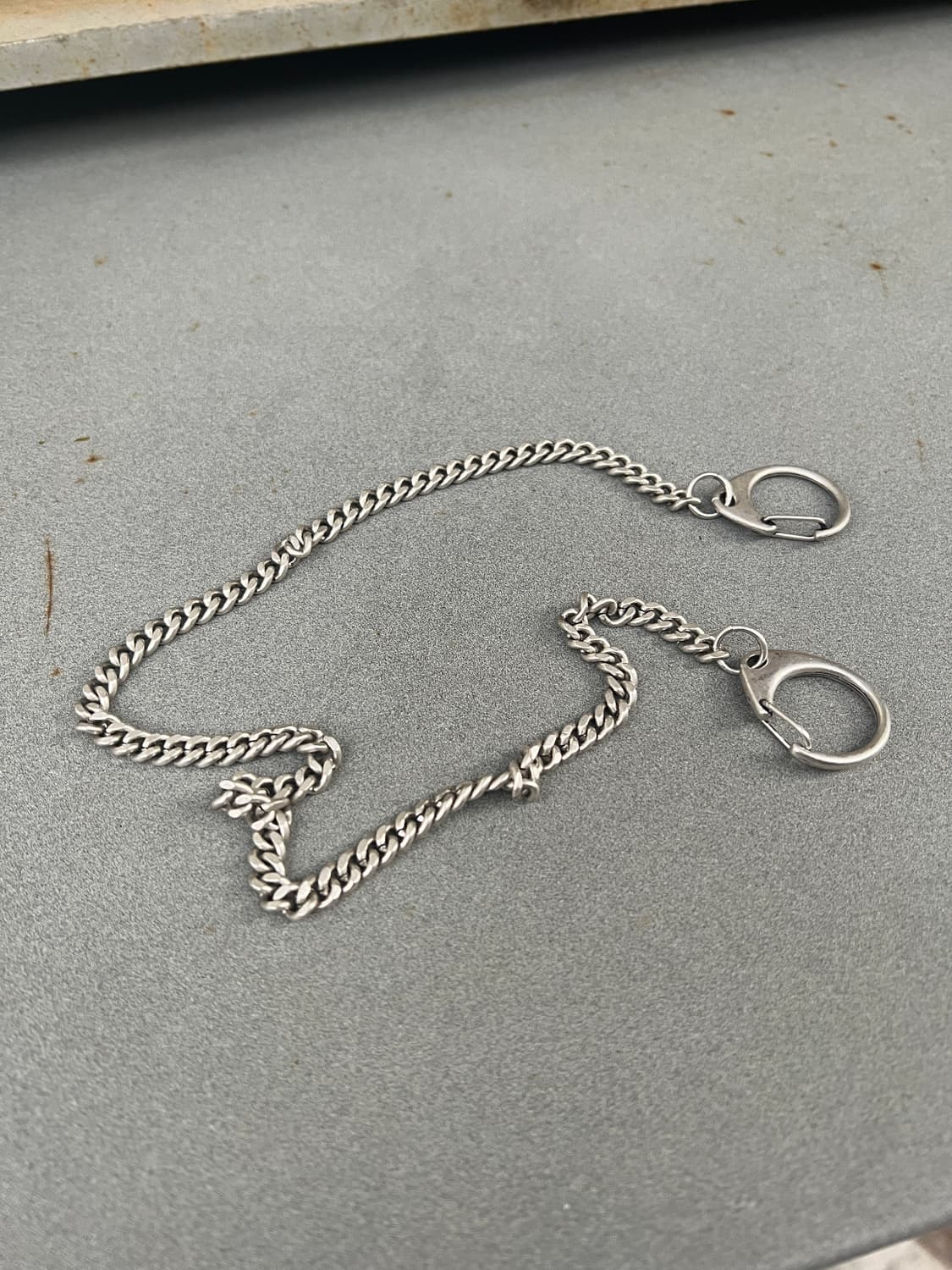 무광 빈티지 바지체인 키링 상품이미지1