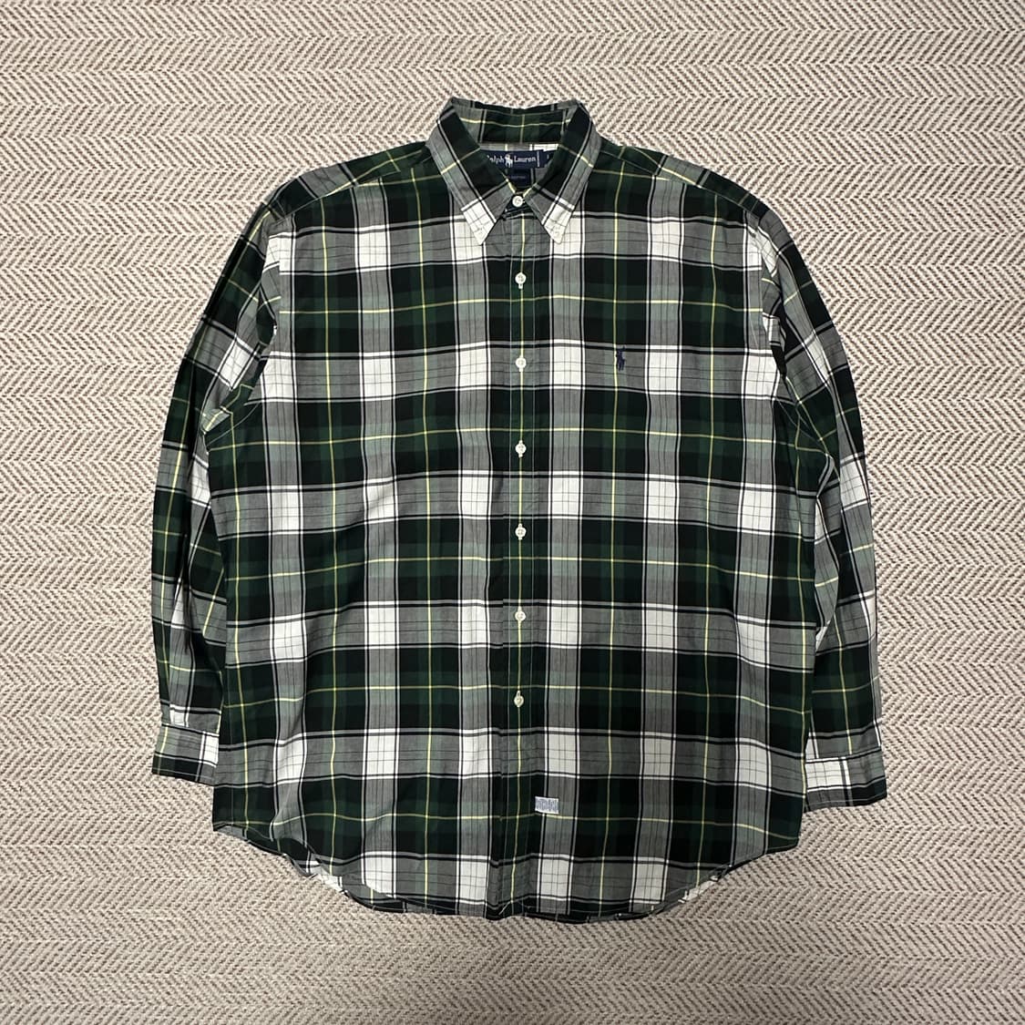 POLO RALPH LAUREN thin check shirt 상품이미지1