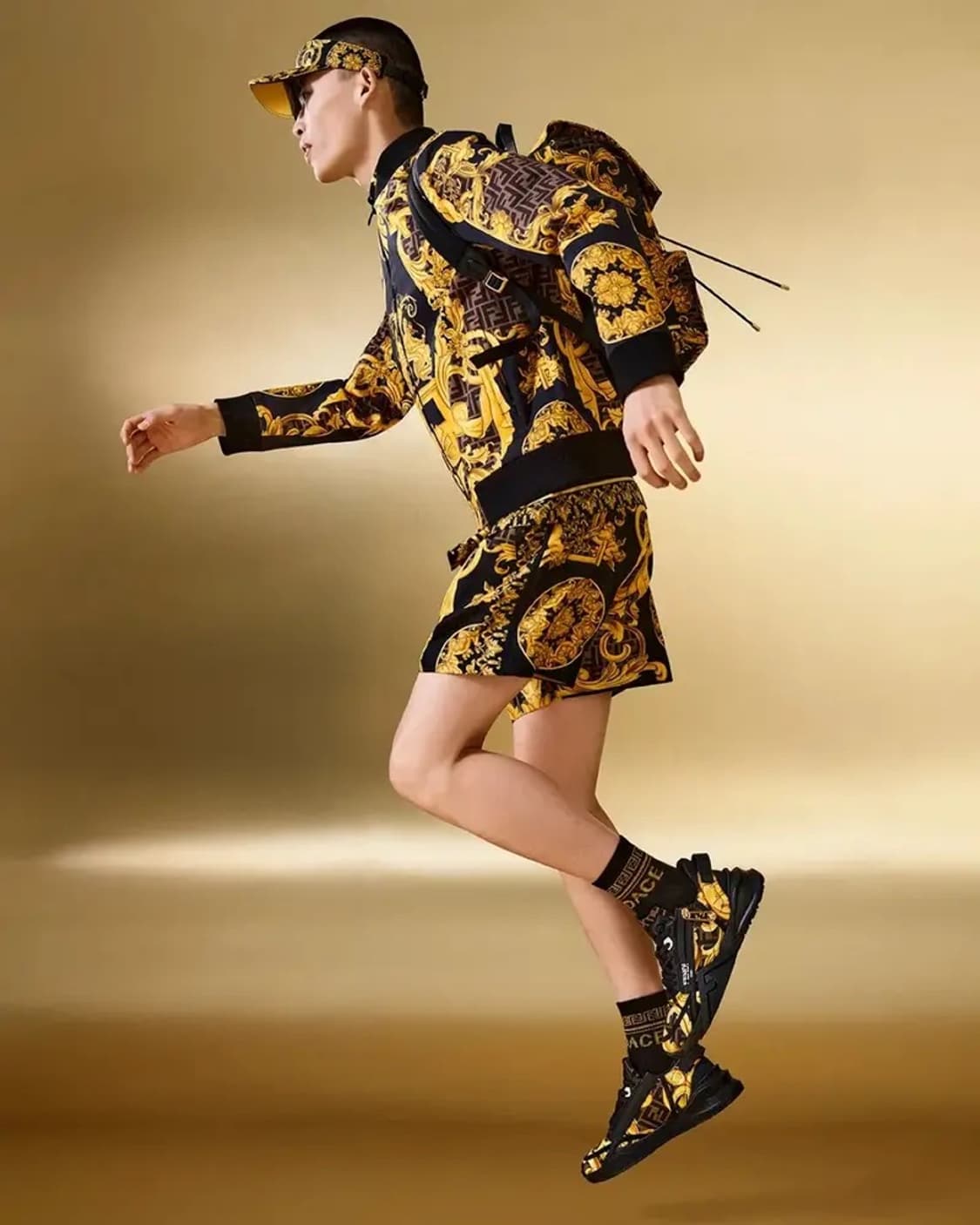 Fendi  x Versace 펜다체 블루종 50사이즈 상품이미지7