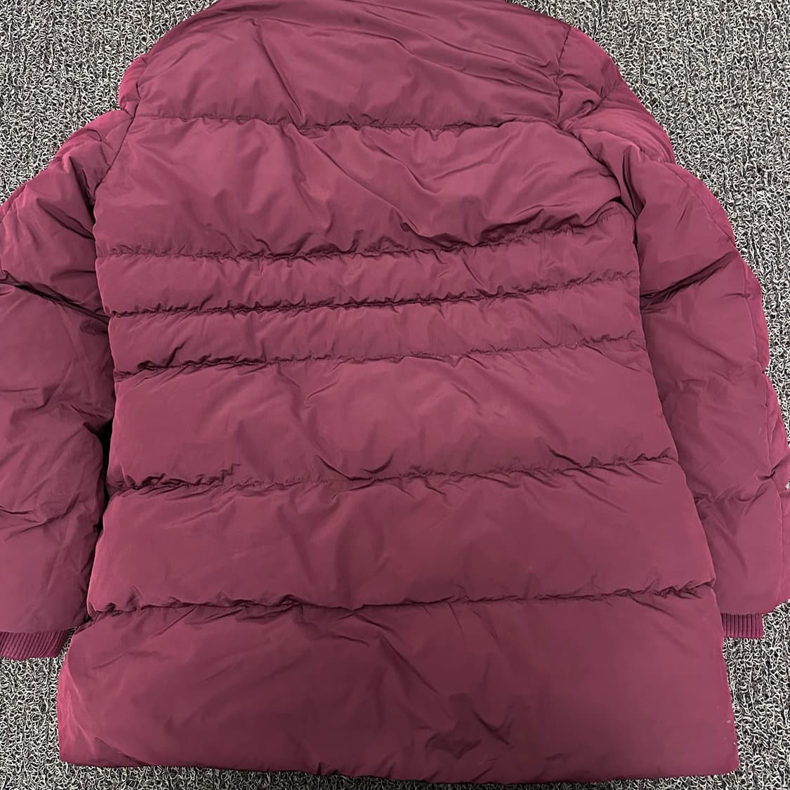 라코스테 여성 덕다운 패딩 점퍼 버건디 100사이즈 상품이미지6