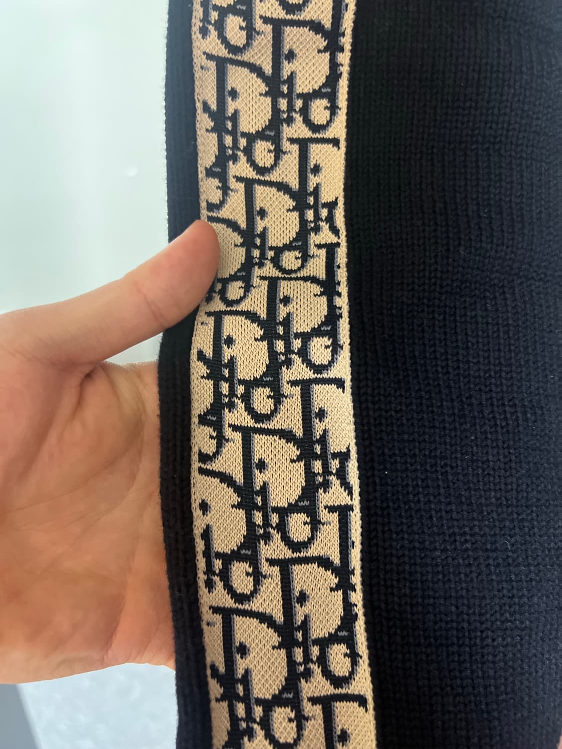 디올 인서트 니트 m 상품이미지2