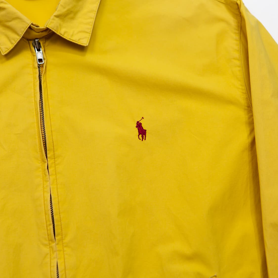 80s 폴로 랄프로렌 폴리 쉘 옐로우 스윙탑 상품이미지2