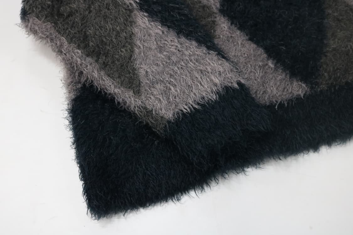 넘버나인 아가일 패턴 니트 상품이미지5