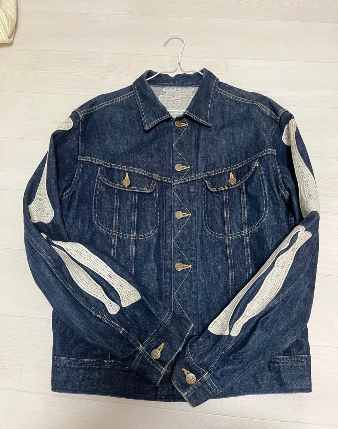 캐피탈 본 데님 자켓 46 사이즈 상품이미지1