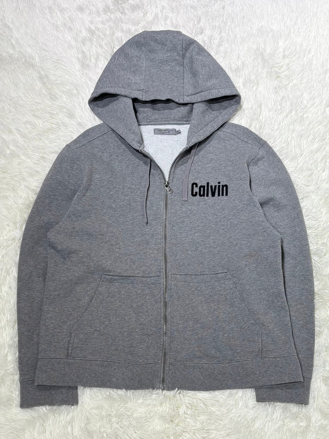 캘빈클라인 그레이 후드집업 상품이미지4