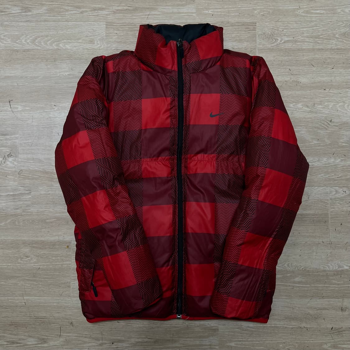 나이키 덕다운 리버시블 스탠드넥 푸퍼패딩 점퍼 [레드] M/95 상품이미지5