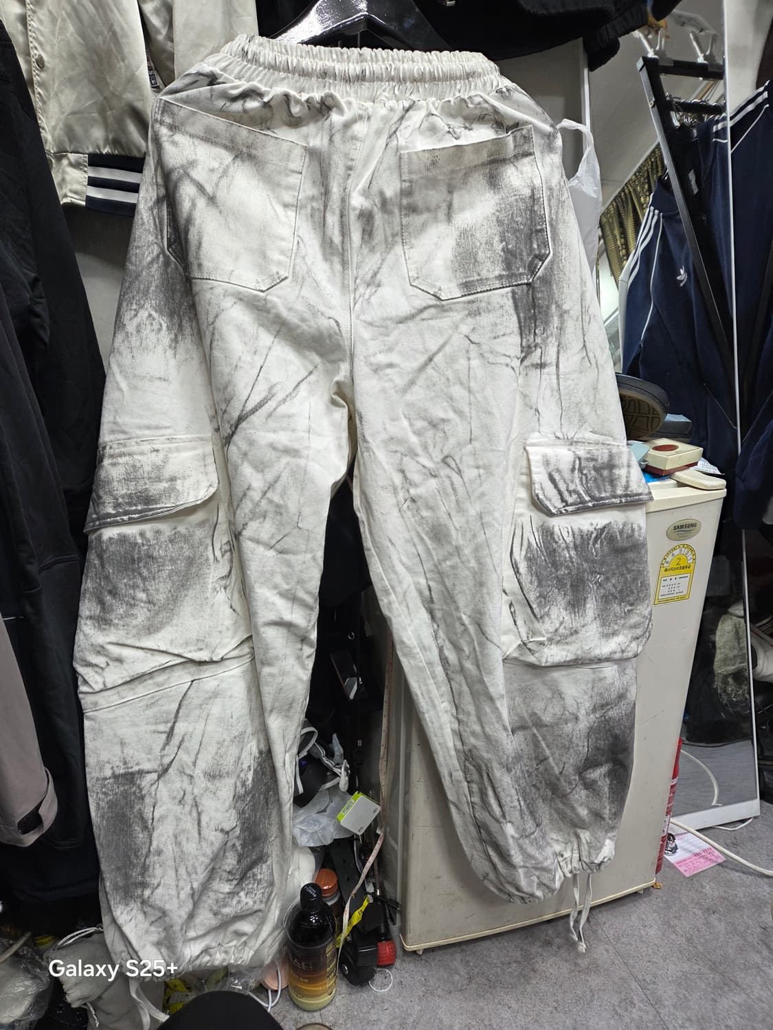 CLAMOUR   퉈시  프린트   팬츠 상품이미지3