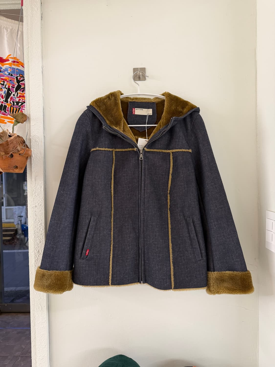 빈티지 리바이스 데님 무스탕 상품이미지2