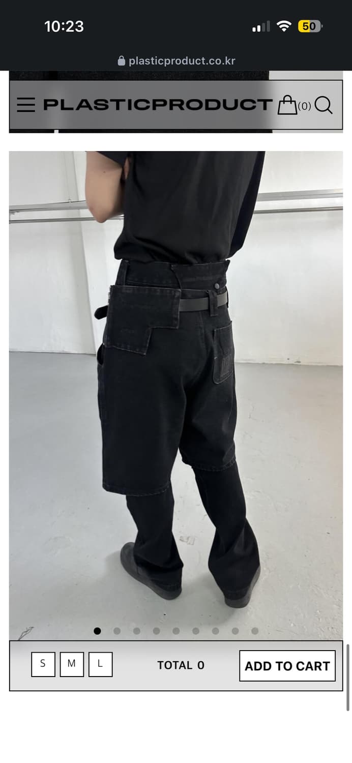 플라스틱프로덕트 wallet shorts M 상품이미지4