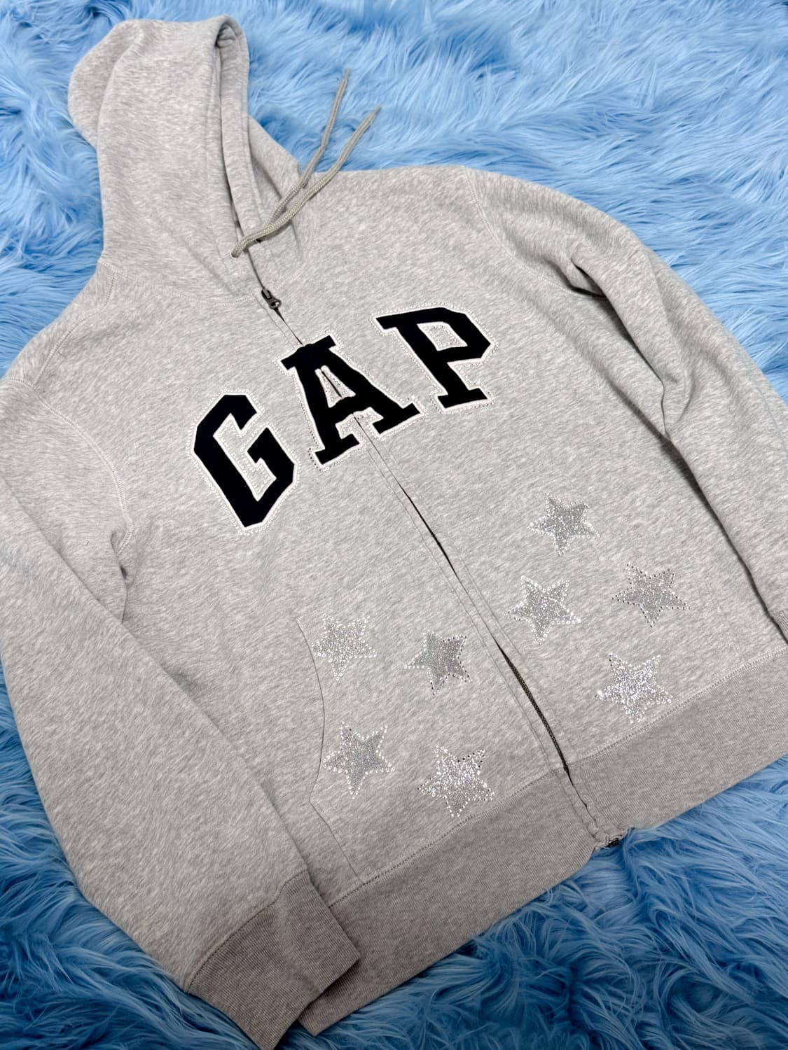 GAP 큐빅 커스텀 후드집업 상품이미지4