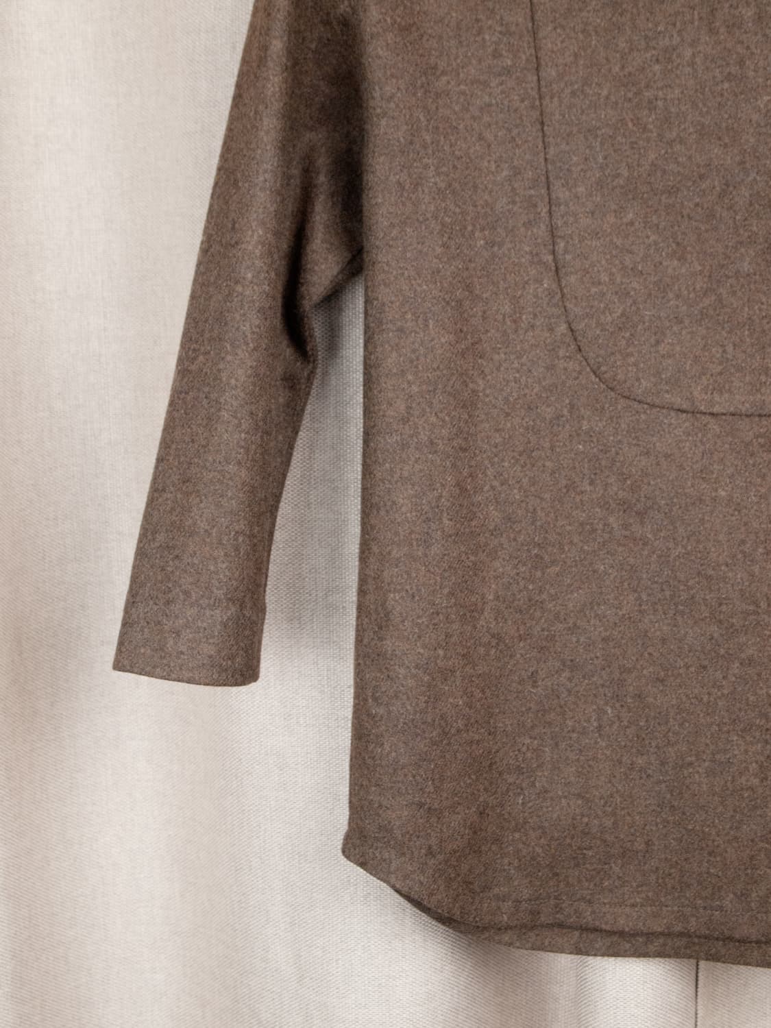 Wool Alpaca Side-zip Top 상품이미지5