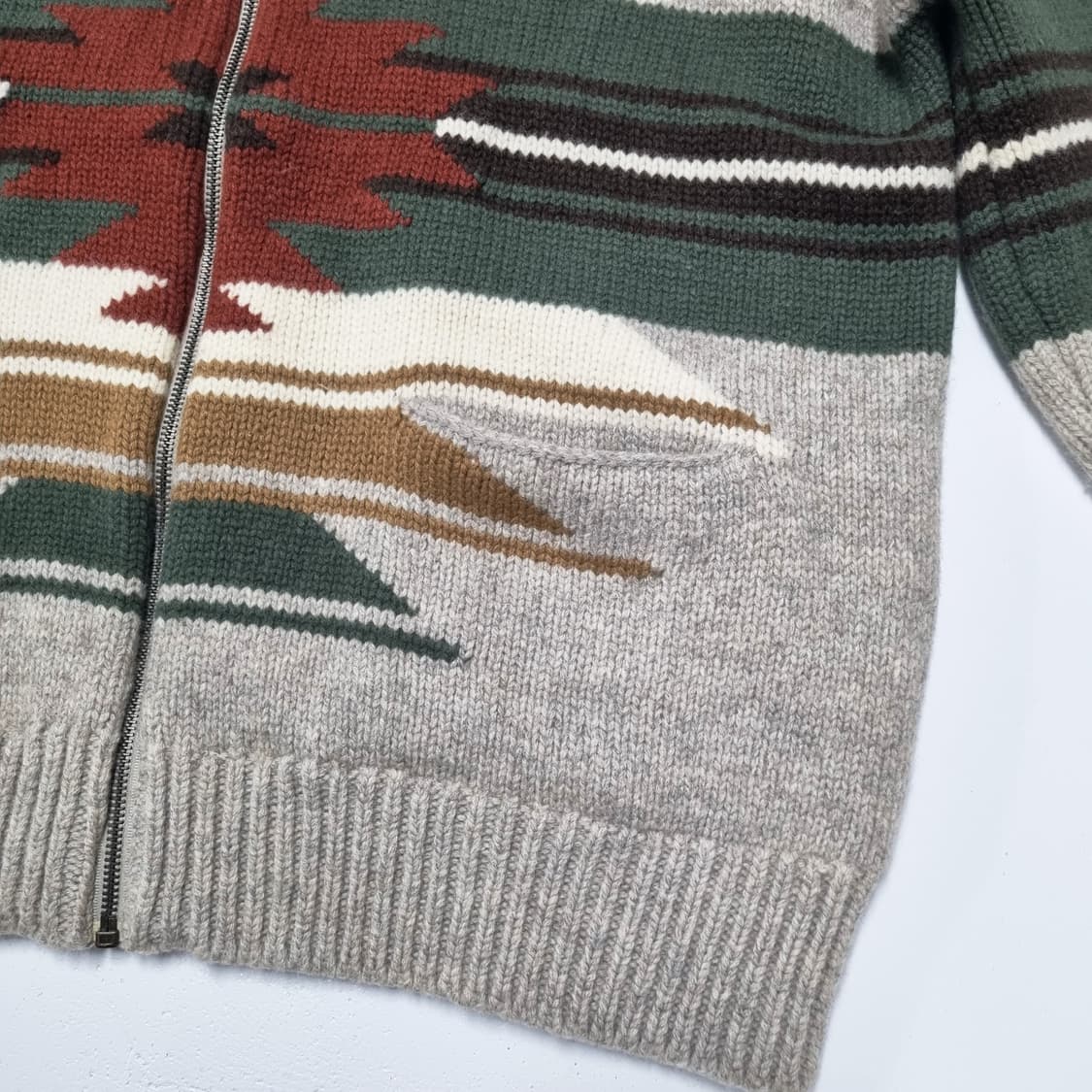 빈티지 OLZEN 나바호 니트 자켓 - 105 (XL) 상품이미지5