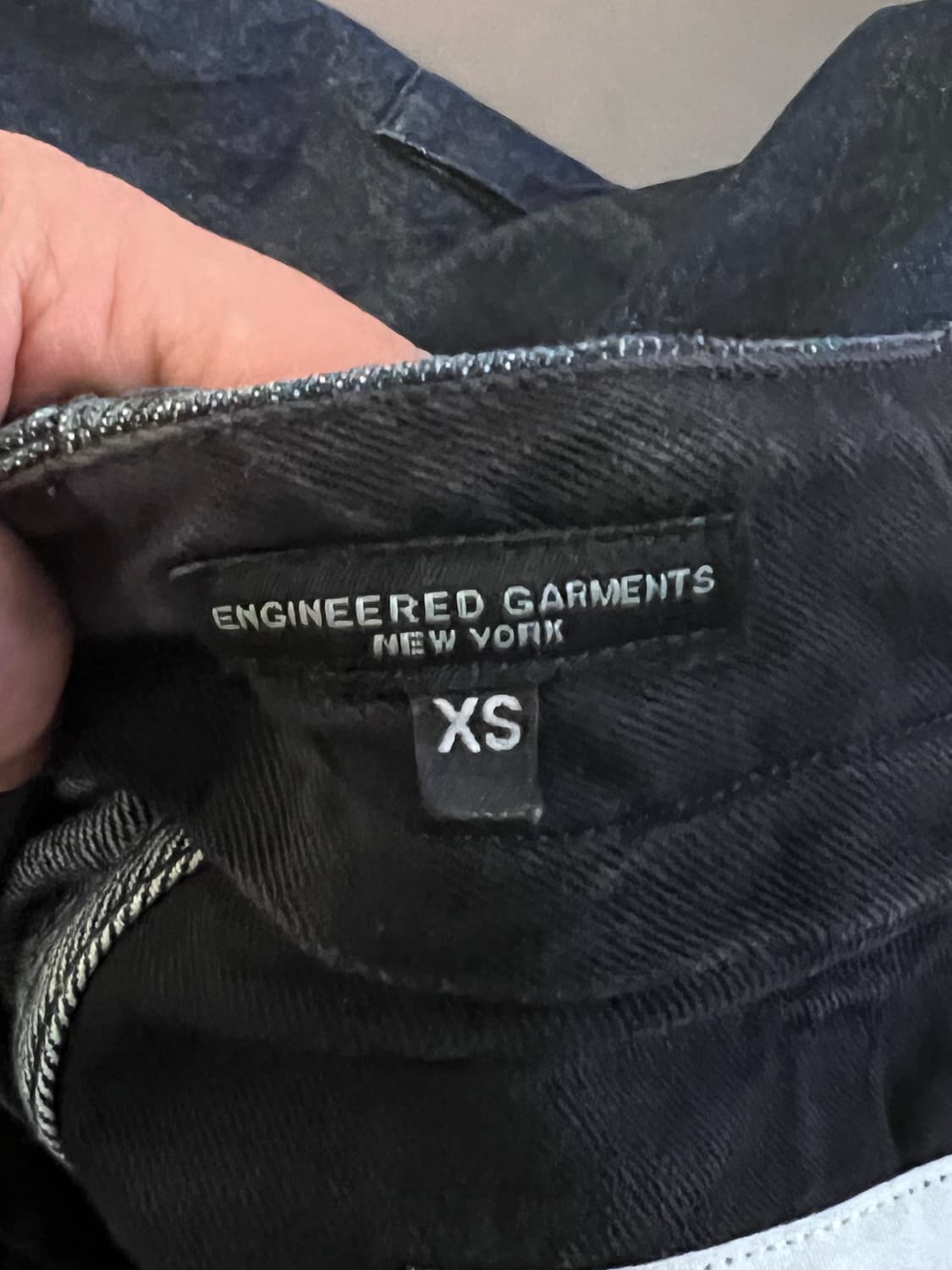 엔지니어드가먼츠 플라이트 데님팬츠 xs 팝니다. 상품이미지4