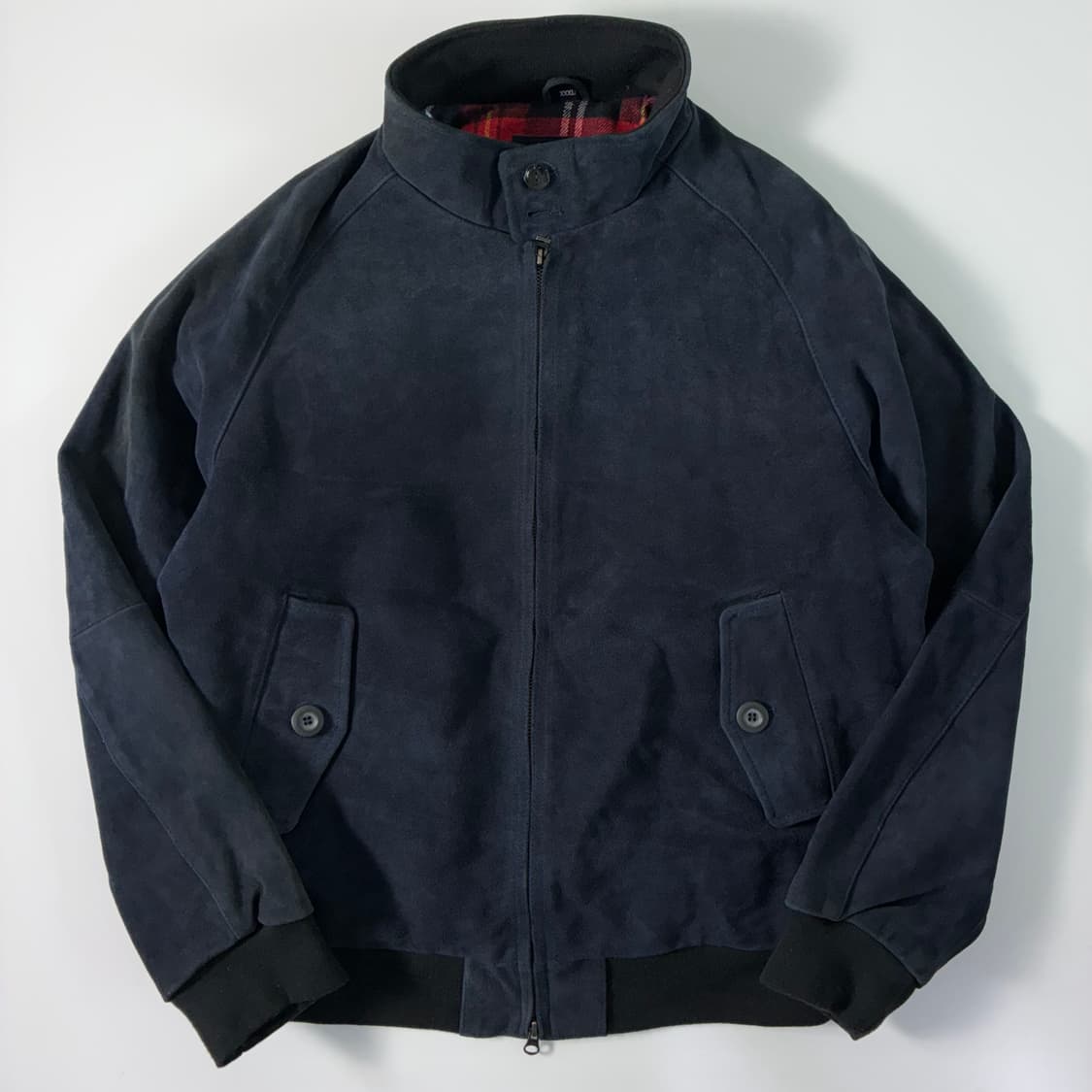 Vintage  스웨이드 네이비 레더 바라쿠타 자켓 상품이미지2