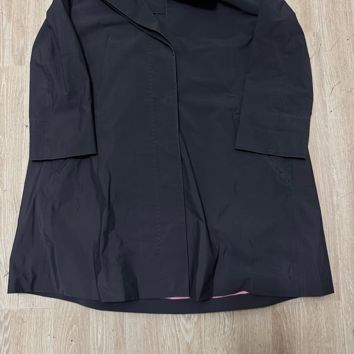 질스튜어트 뉴욕 여성 실크 트렌치코트 S/90  상품이미지3