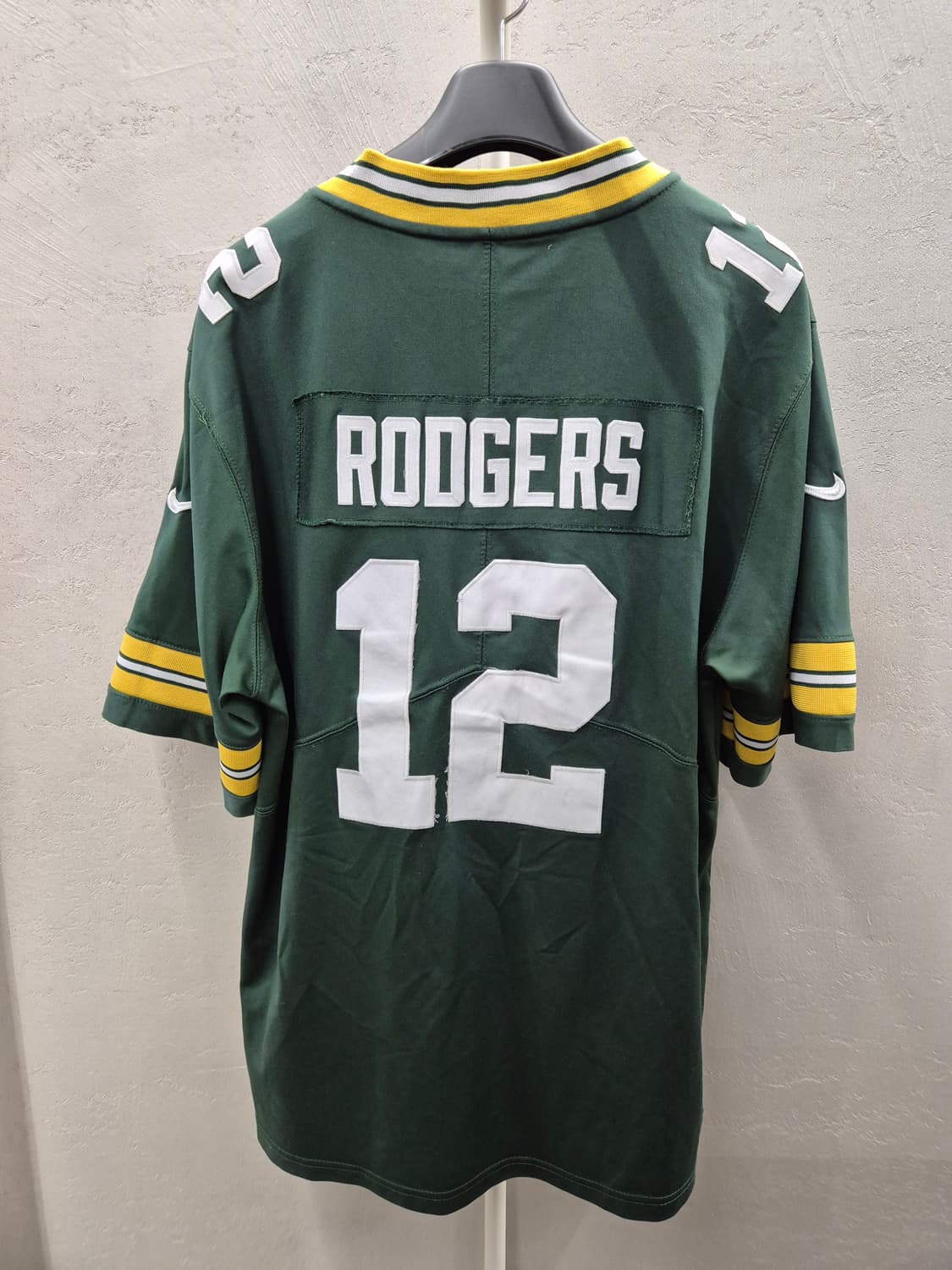 나이키 NFL 그린베이 패커스 12번 로저스 XXL 져지 상품이미지3