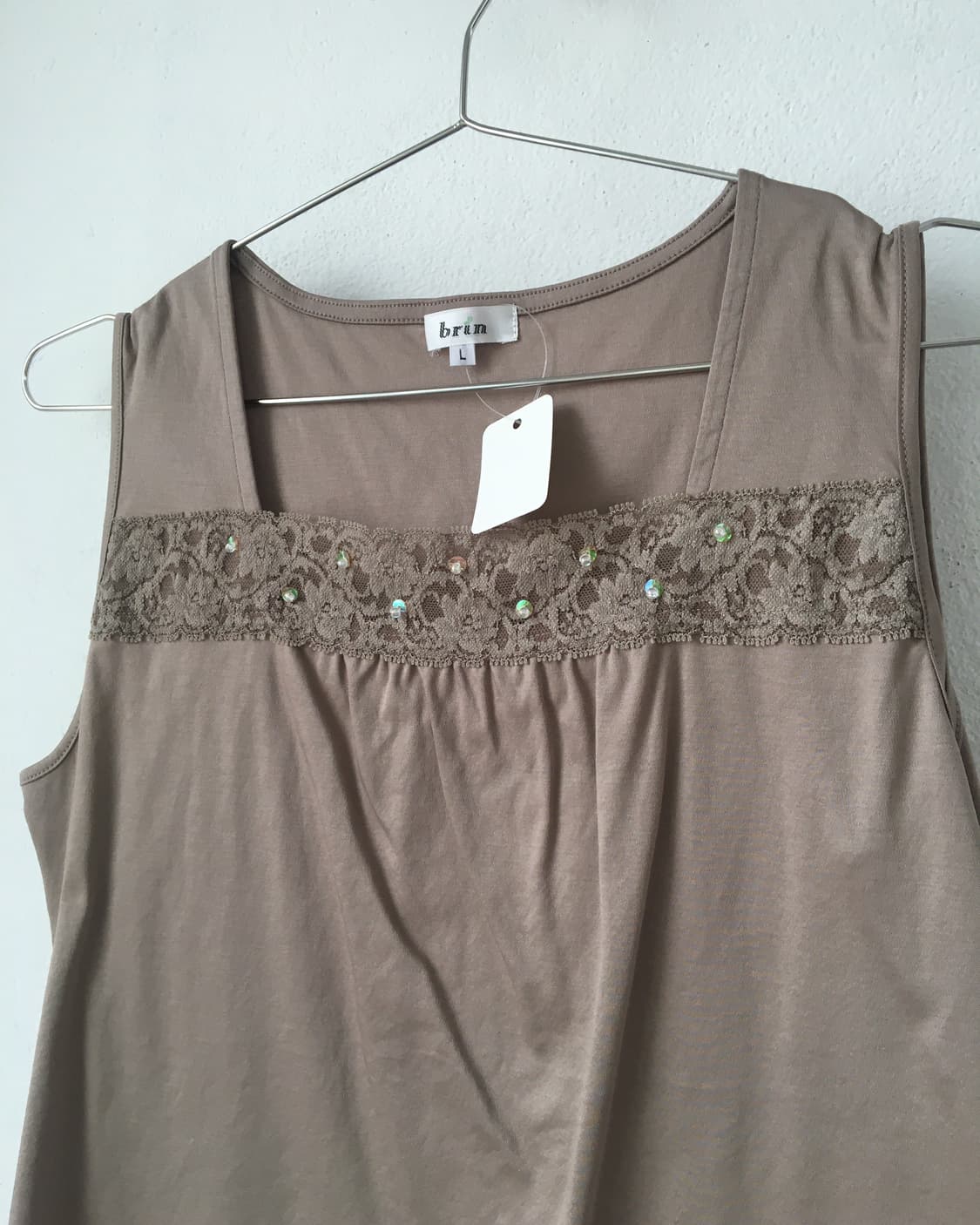 lace point sleeveless 상품이미지3