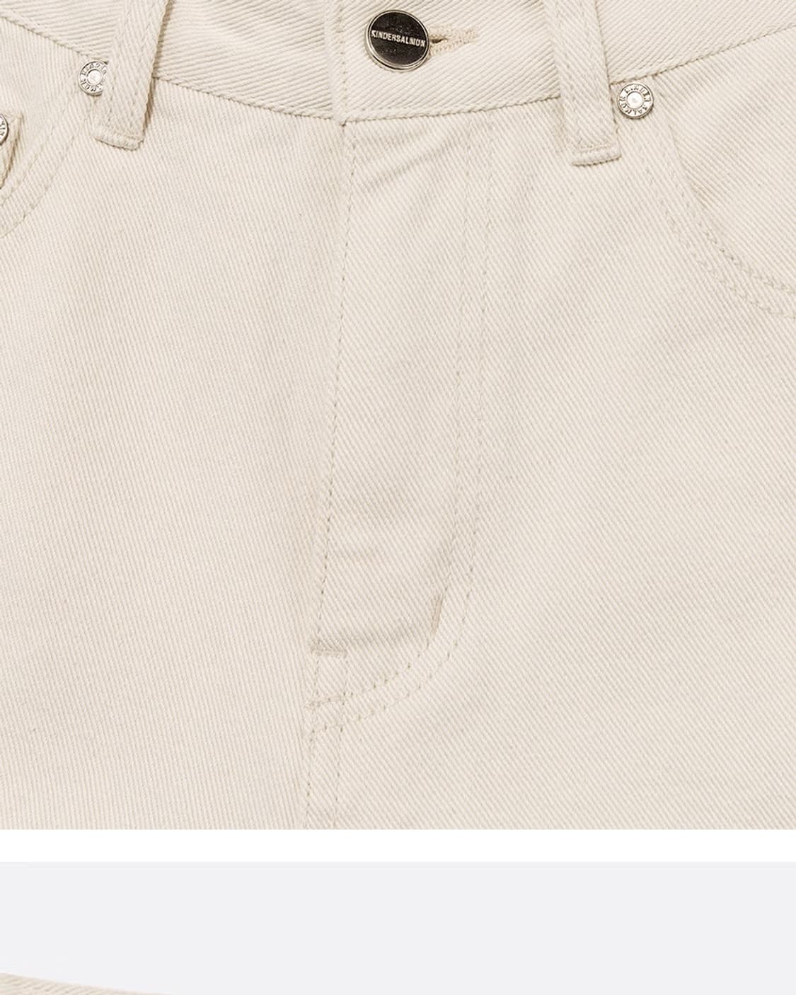 킨더살몬 크림 데님 S (pique denim) 상품이미지5