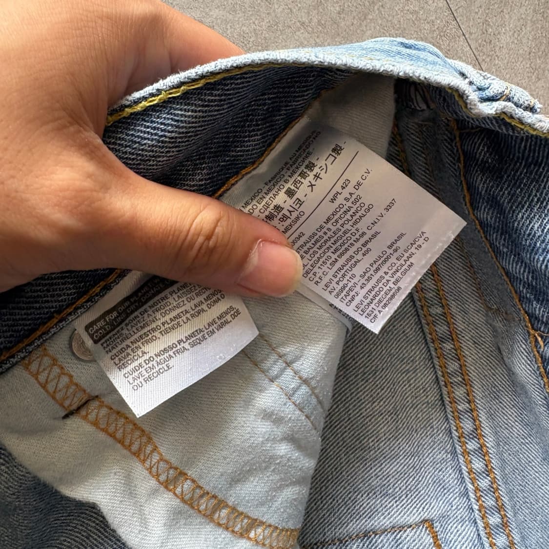 리바이스 517 데님 팬츠 바지 상품이미지5