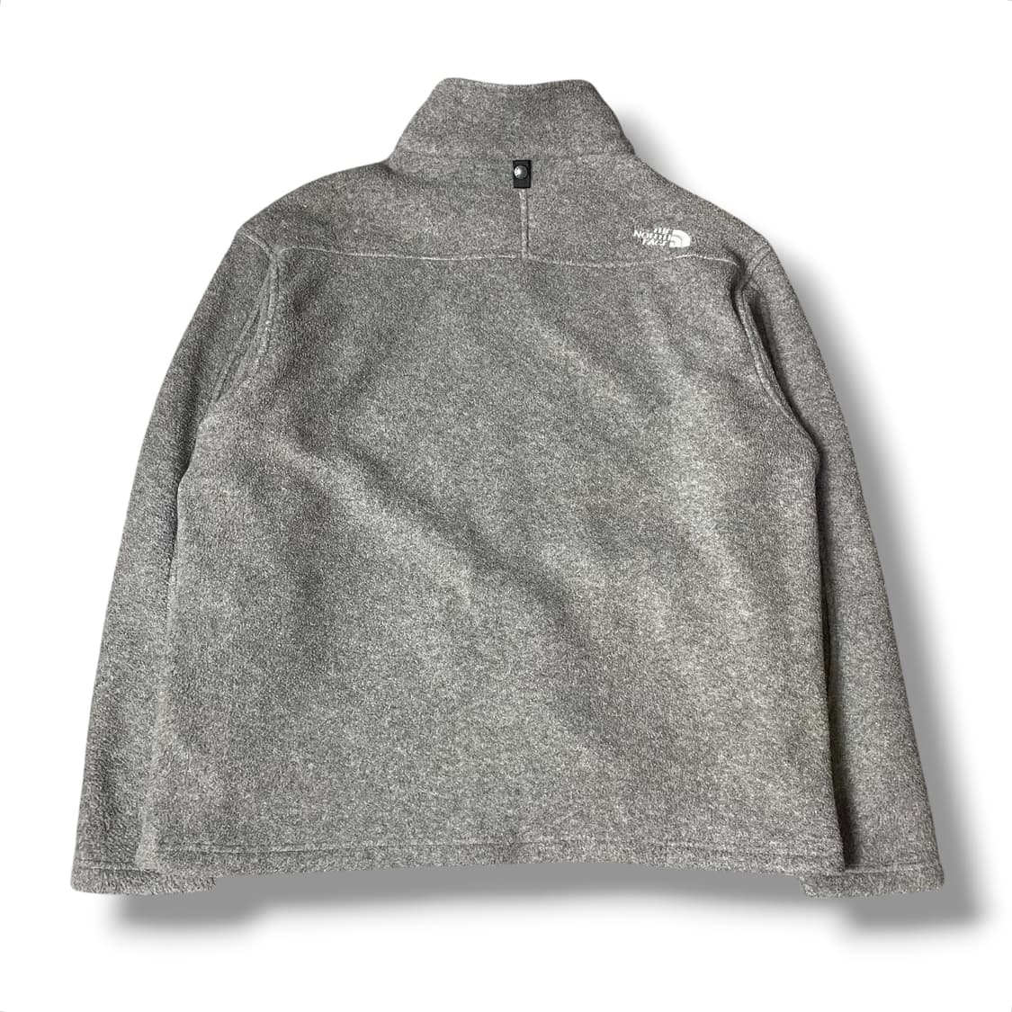 노스페이스 화이트 미니로고 챠콜 후리스 100 상품이미지2