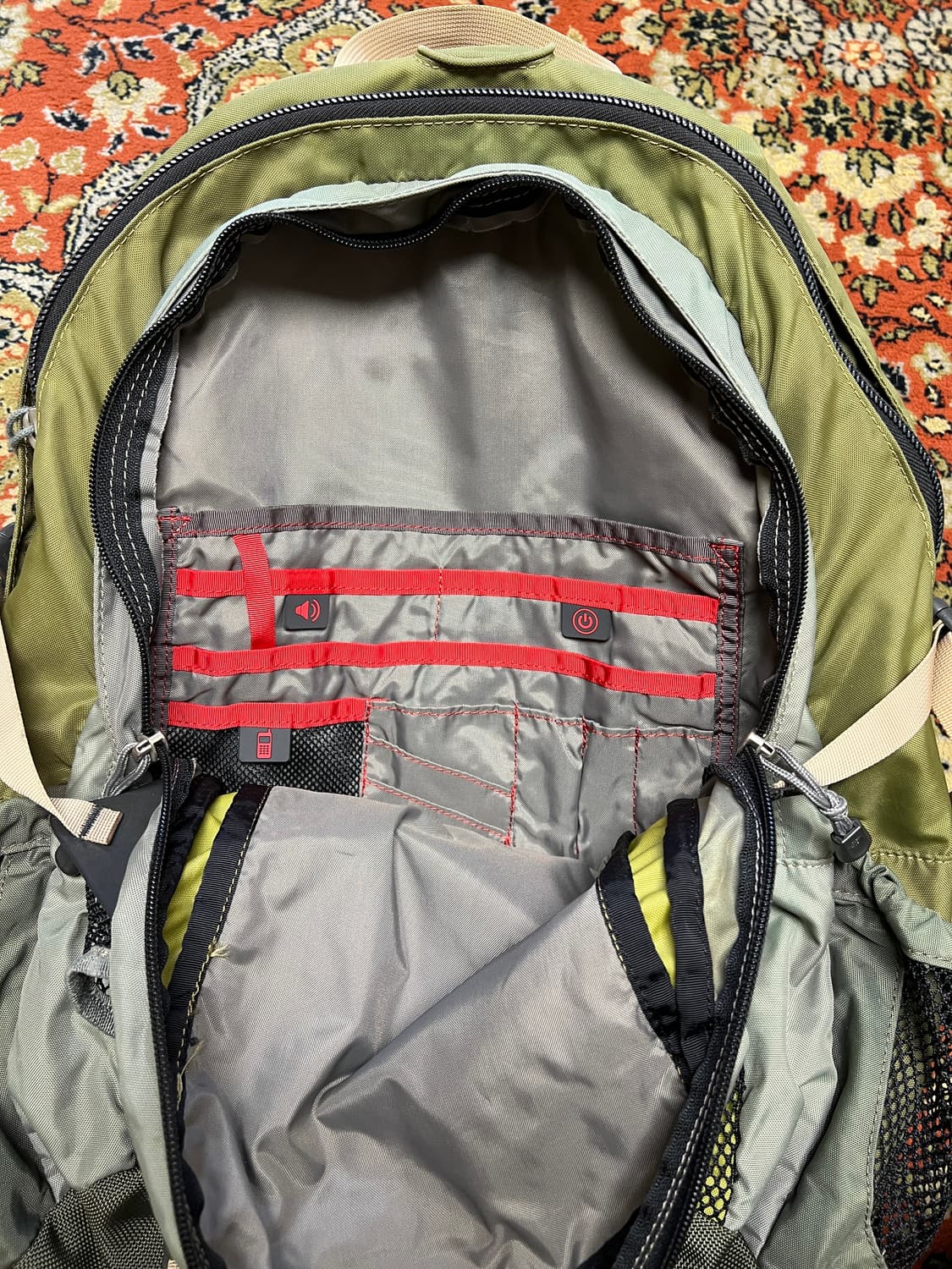 노스페이스 리콘 RECON 백팩 그린 OS 상품이미지8