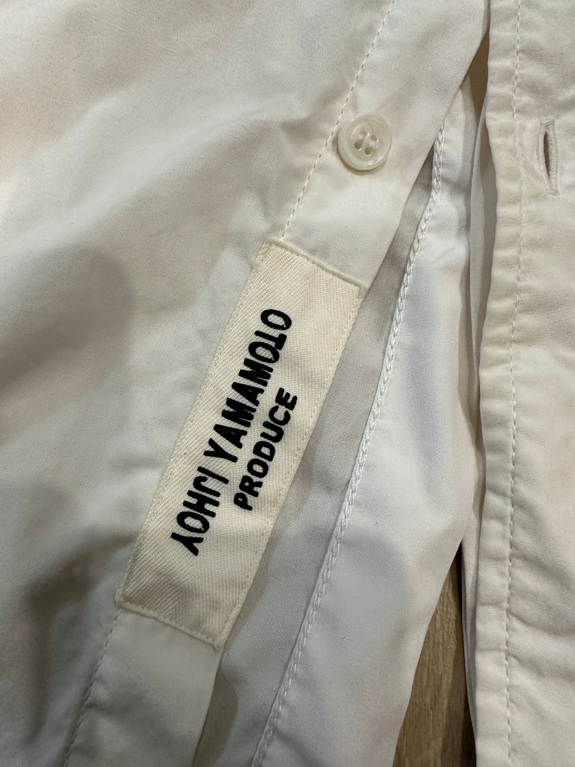 요지야마모토 뿌르옴므 셔츠 자켓 상품이미지3