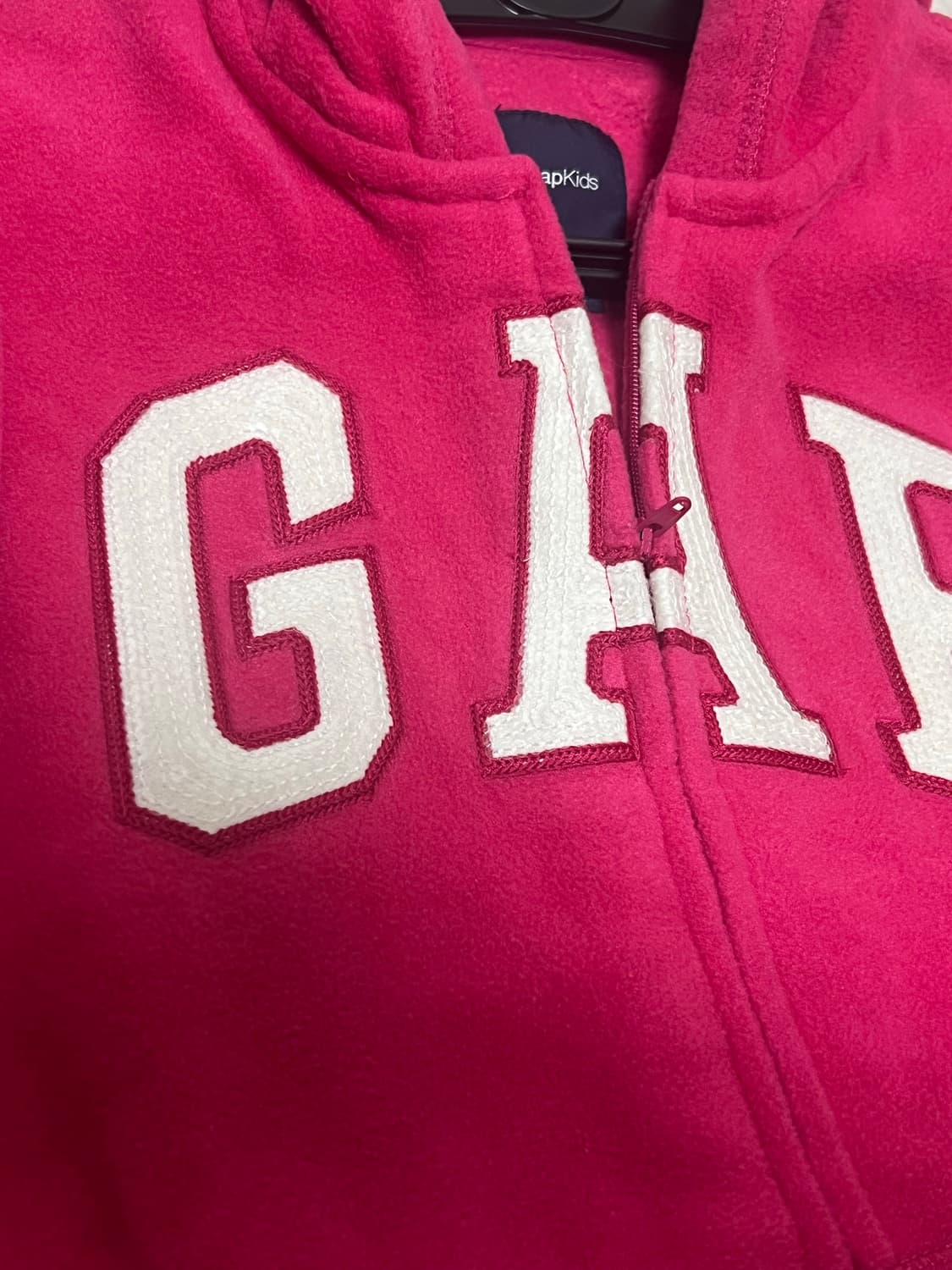 갭 핫핑크 후드집업  상품이미지2