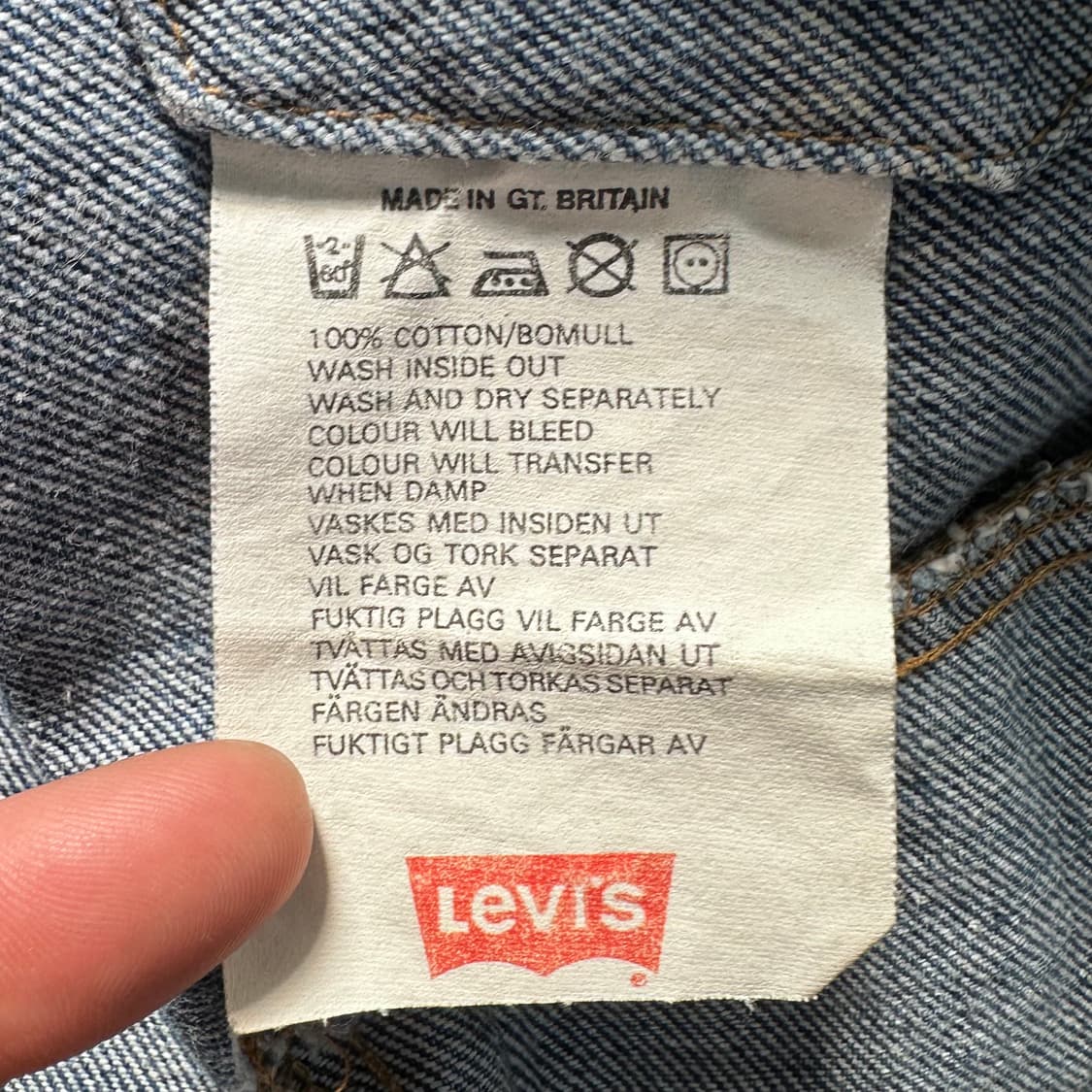 14s 리바이스 3rd 데님 트러커 자켓 (va.102) 상품이미지5