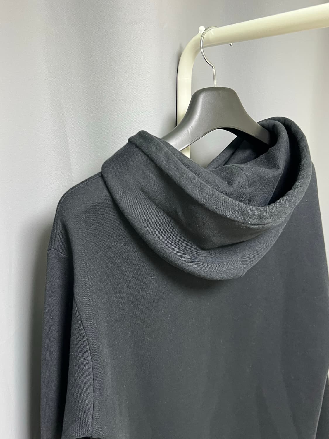 [정품] XL 루이비통 엠브로이더드 시그니처 후드티 블랙 상품이미지3