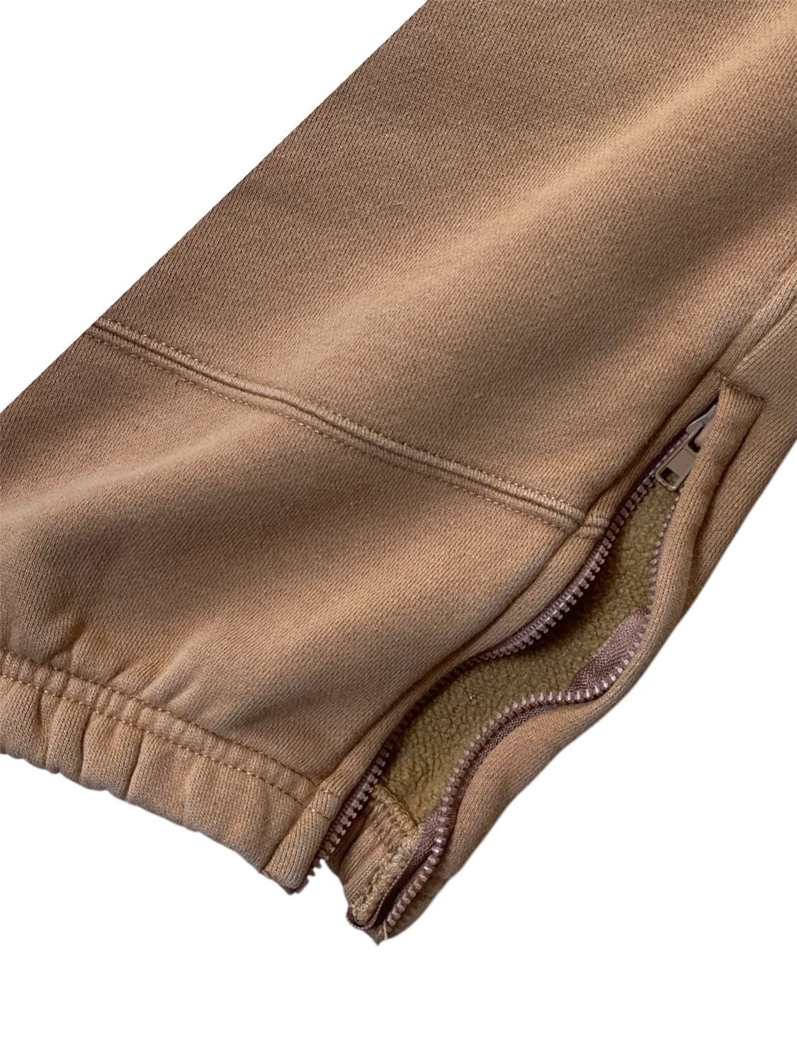 챔피온 X 팀버랜드 기모 스웻팬츠 된장컬러 S-M 상품이미지8