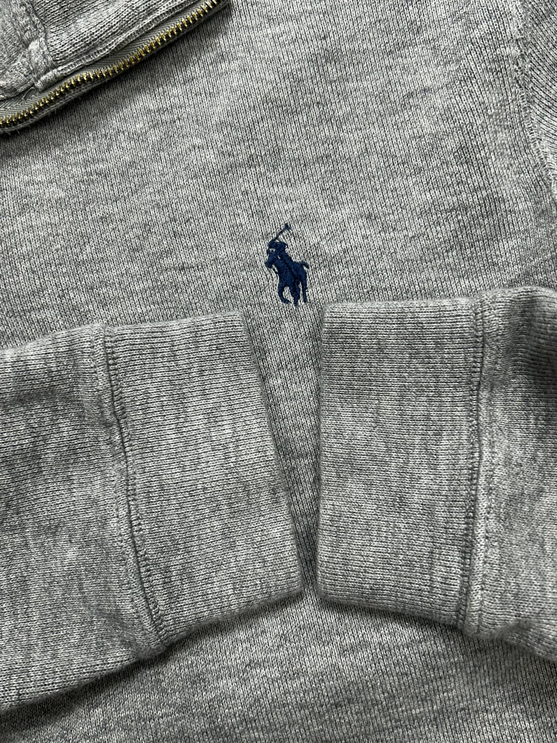 폴로 랄프로렌 그레이 하프집업 L 상품이미지7