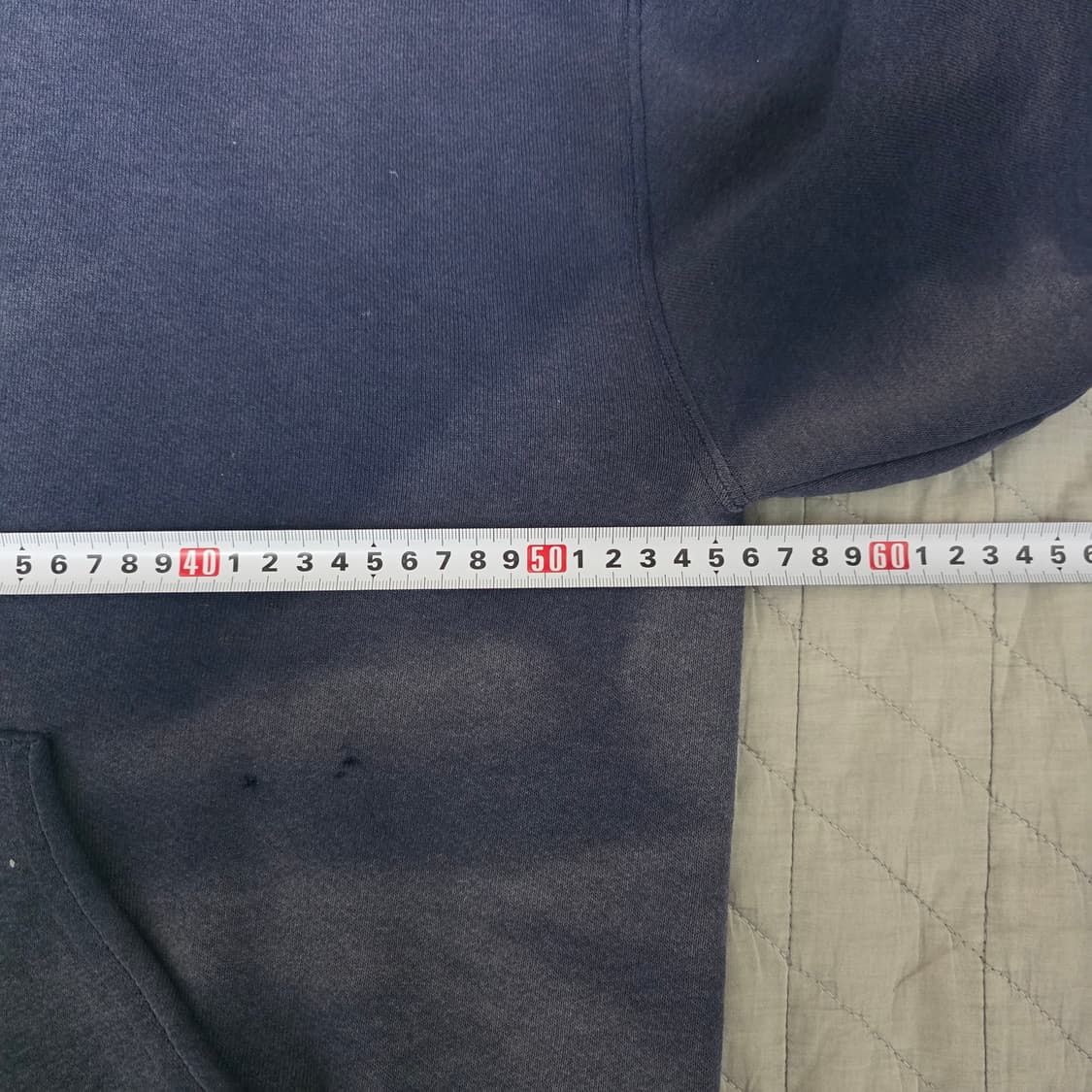 [M] 90s 러셀 애슬레틱 후드집업 네이비 ver. 트래쉬드, 페이드 상품이미지9